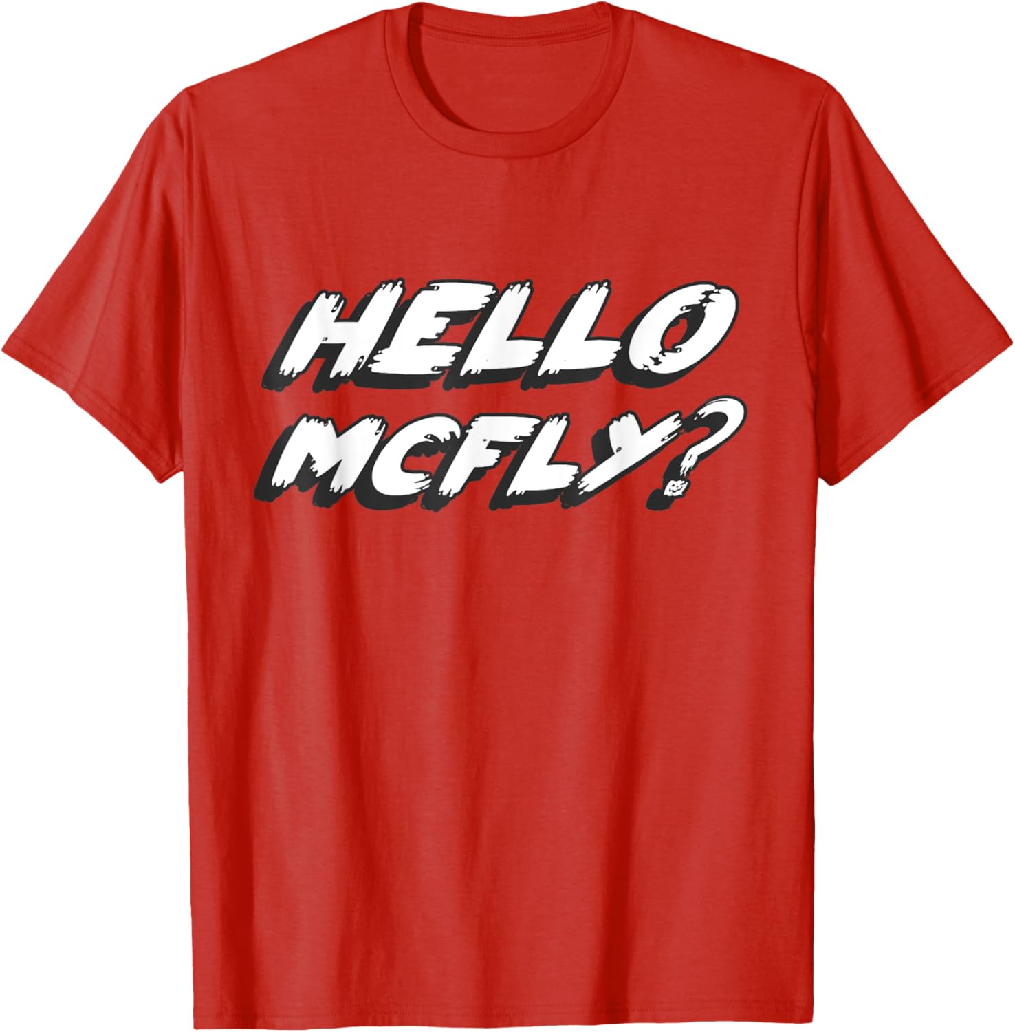 Hello Mcfly 1980s Retro T-Shirt for Nostalgic Fashion Lovers - 4
