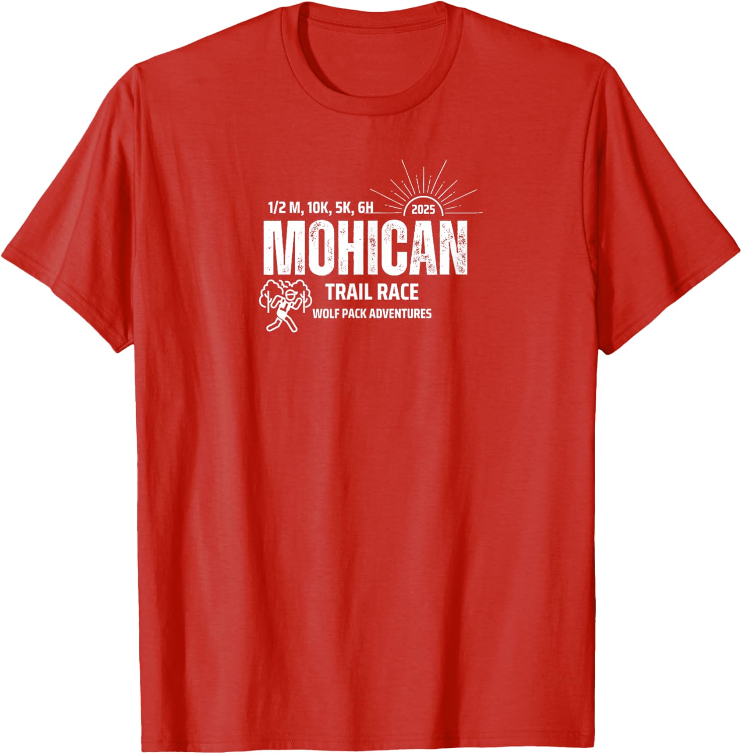 Mohican Trail Race T-Shirt for Outdoor Adventures and Running Gear - 4