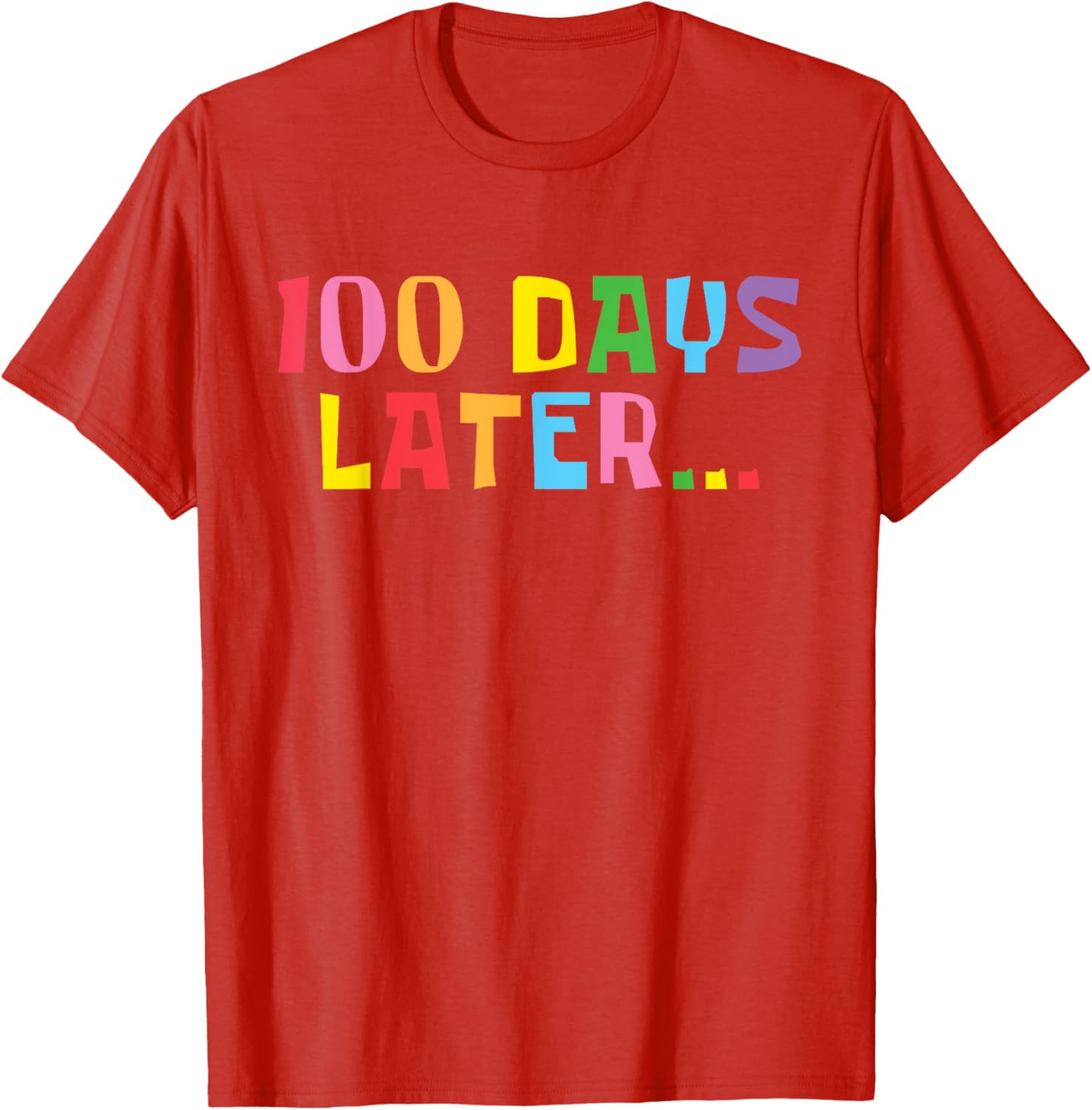 100 Days of School T-Shirt for Kids Boys and Girls Fun 100th Day Design - 2