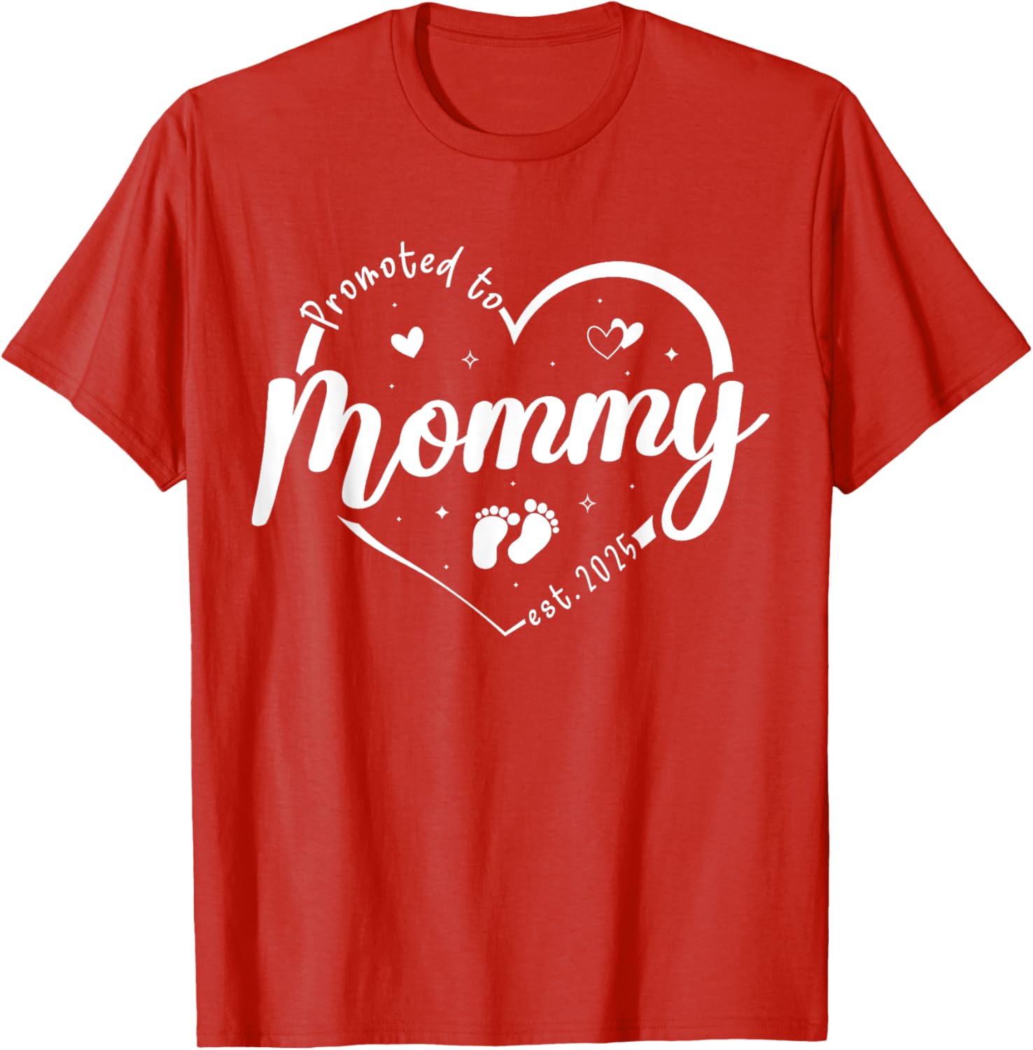 Promoted to Mommy 2025 Soon to Be Mom Mothers Day T-Shirt Gift - 10