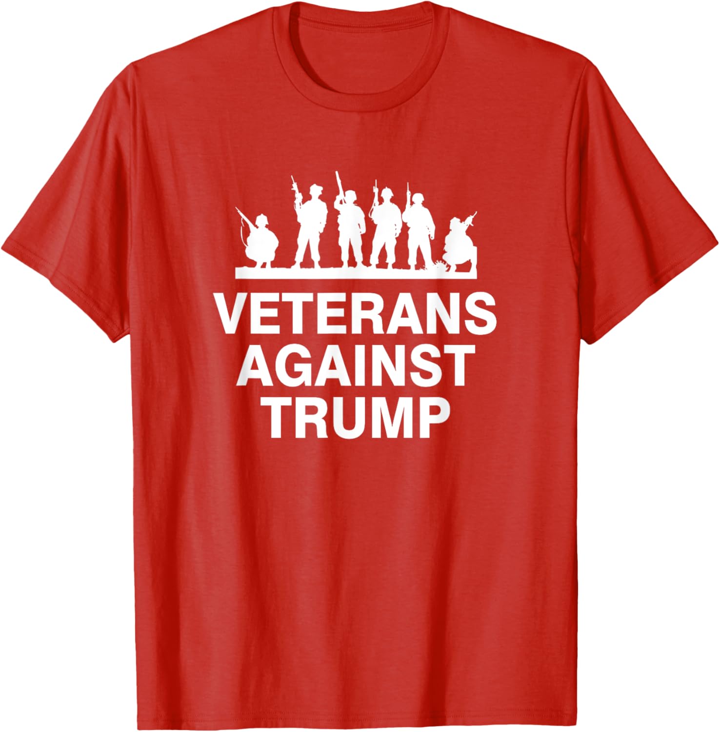 Veterans Against Trump T-Shirt for Supportive Activism and Style - 20