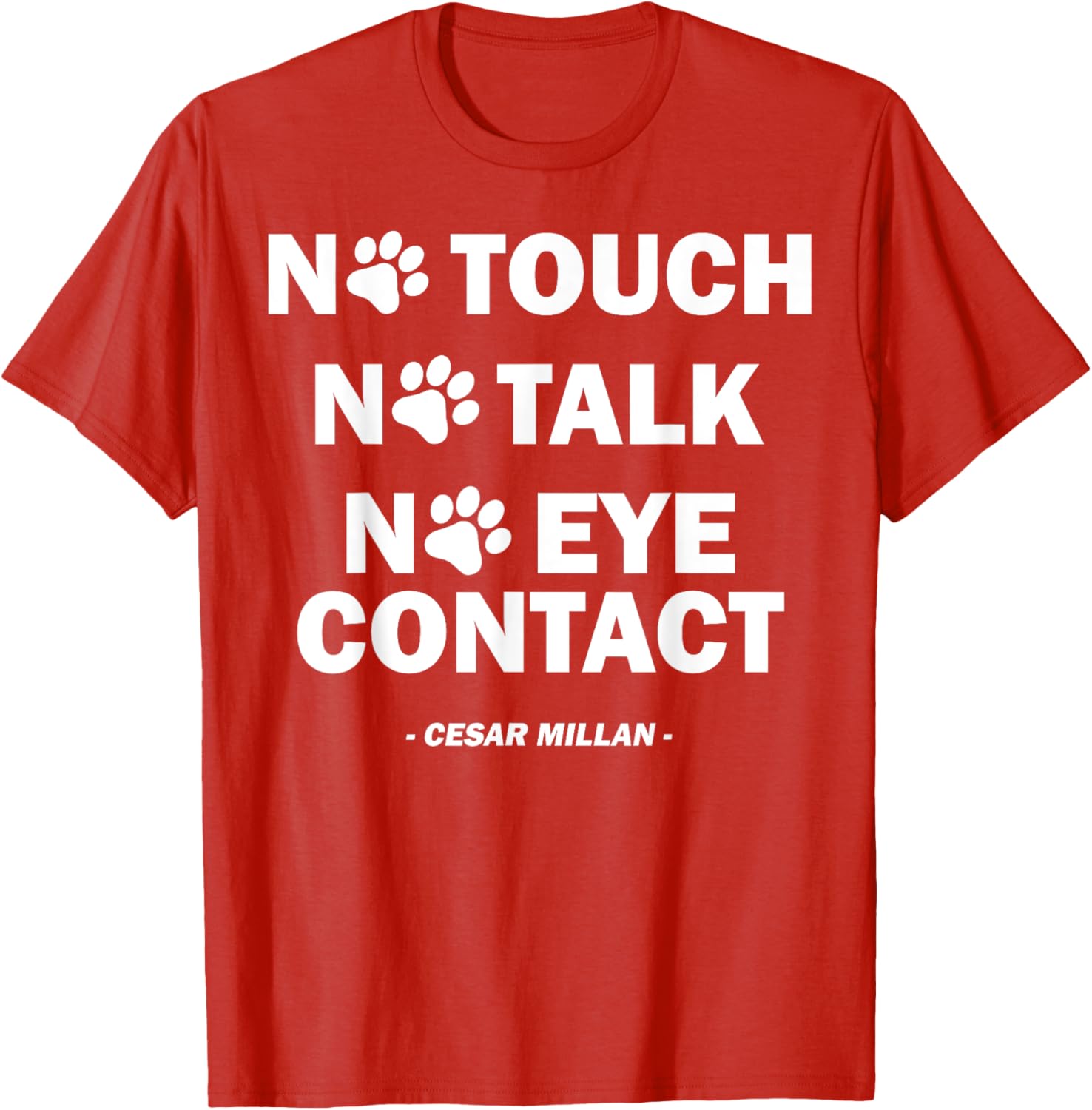 No Touch No Talk No Eye Contact Funny T-Shirt for Introverts and Shy People - 3