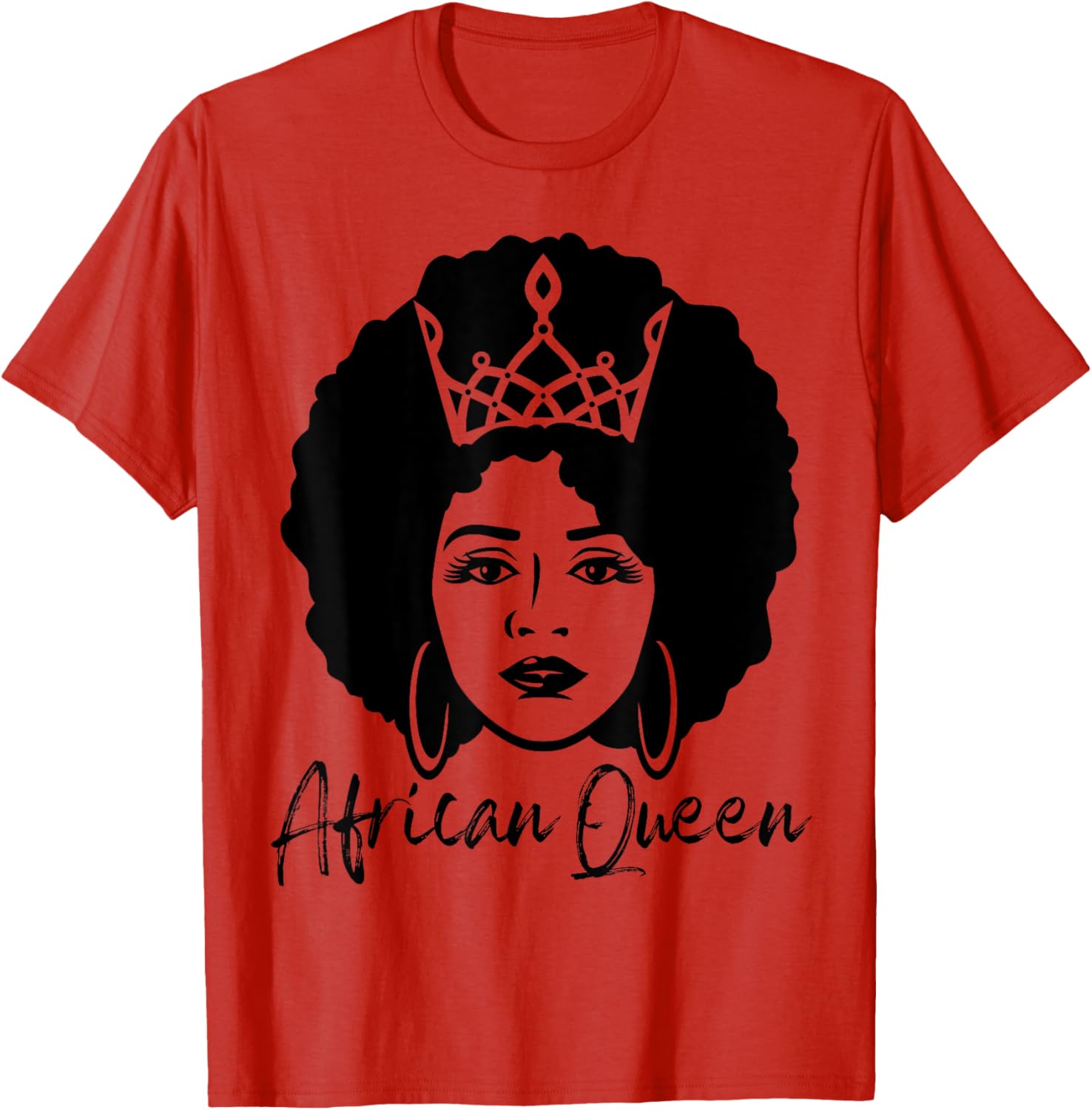 African Queen T-Shirt for Black History Month - Celebrate Heritage with Style - 4
