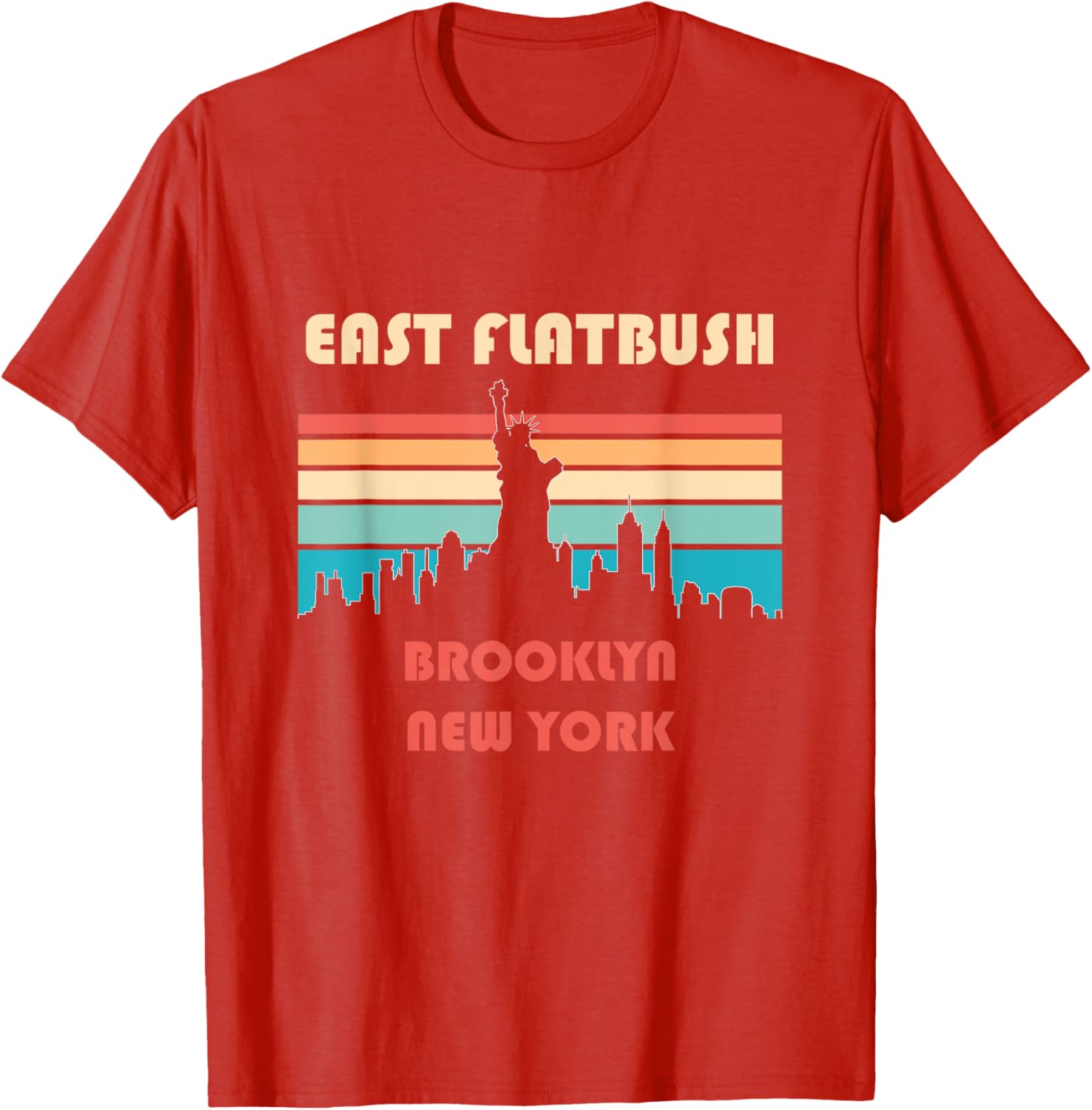 East Flatbush Brooklyn Retro Vintage T-Shirt Perfect for Any Wardrobe - 12