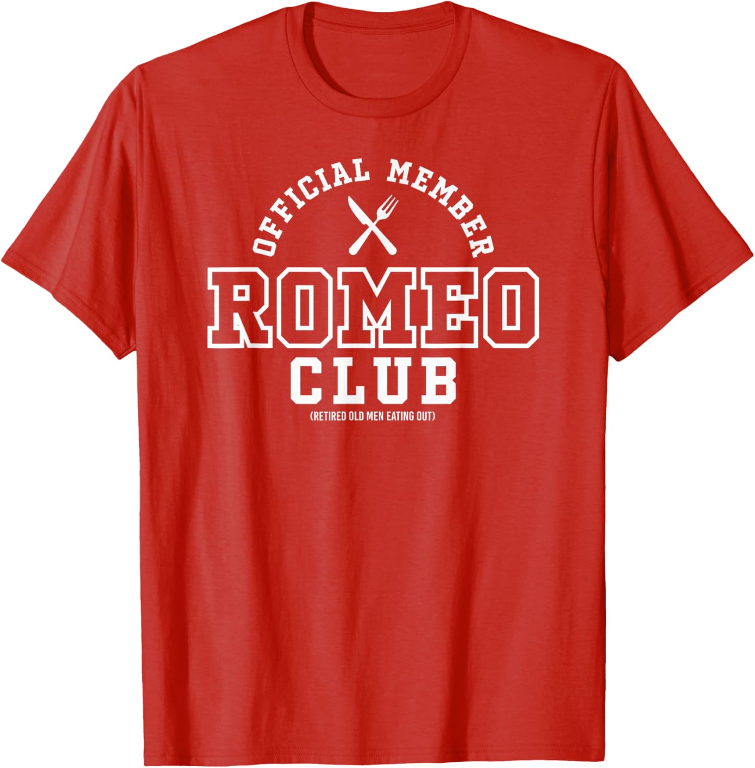 Official Member ROMEO Club White Print T-Shirt for Stylish Comfort - 9