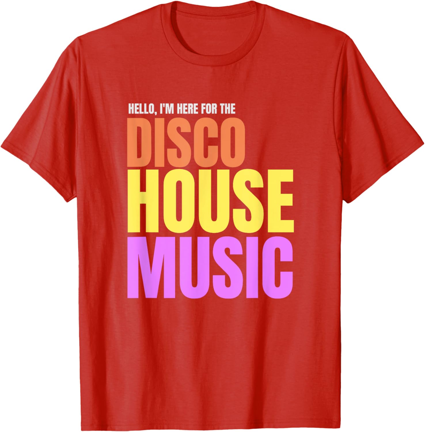 Disco House Soul Funk Music T-Shirt for Music Lovers and Party Goers - 1
