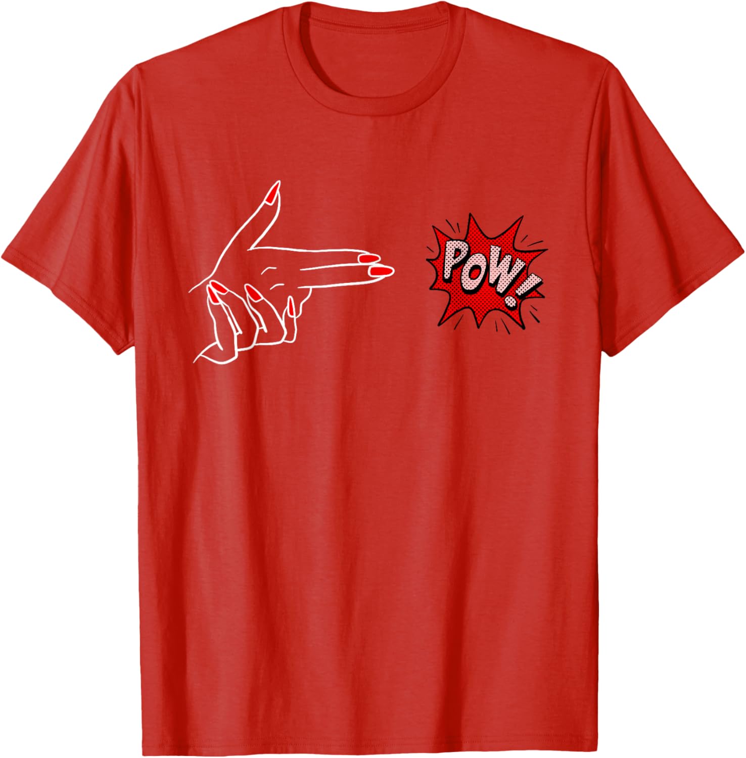 Red Boy Bye Graphic T-Shirt Stylish Casual Wear for Fun and Fashion - 24