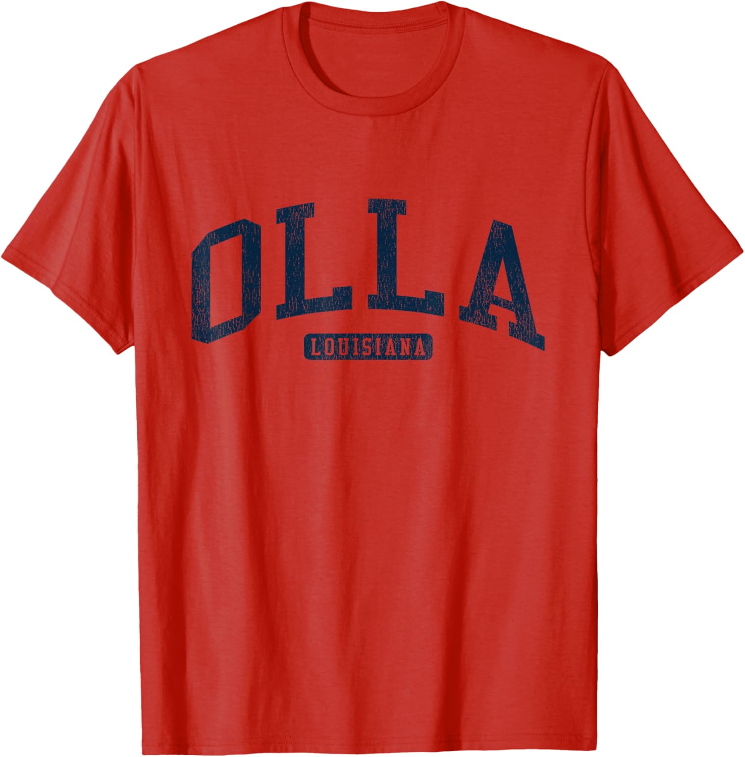 Olla Louisiana College Blue T-Shirt for Stylish University Students - 9
