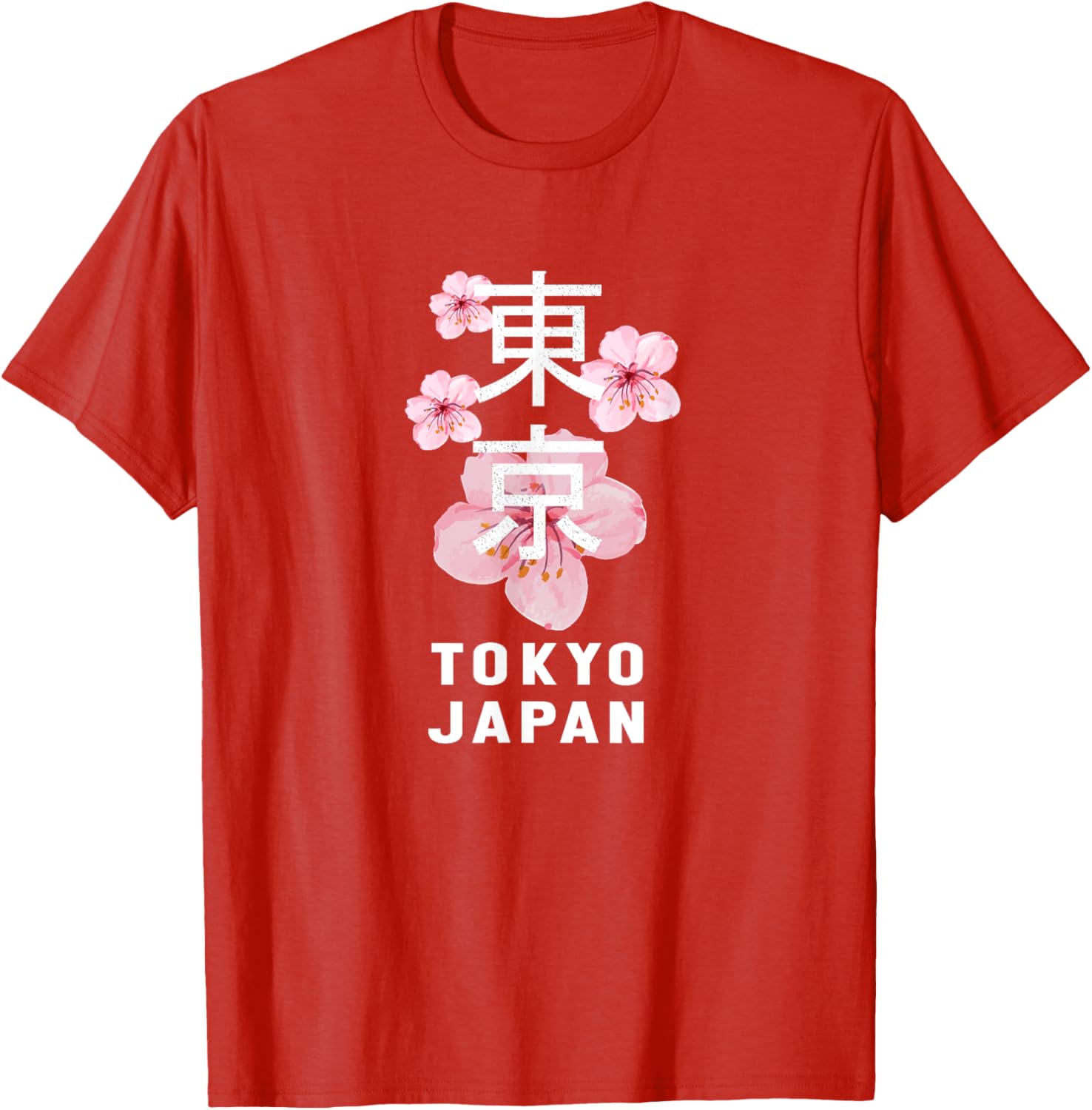 Tokyo Pink Cherry Blossoms T-Shirt Perfect for Spring Fashion Lovers - 13
