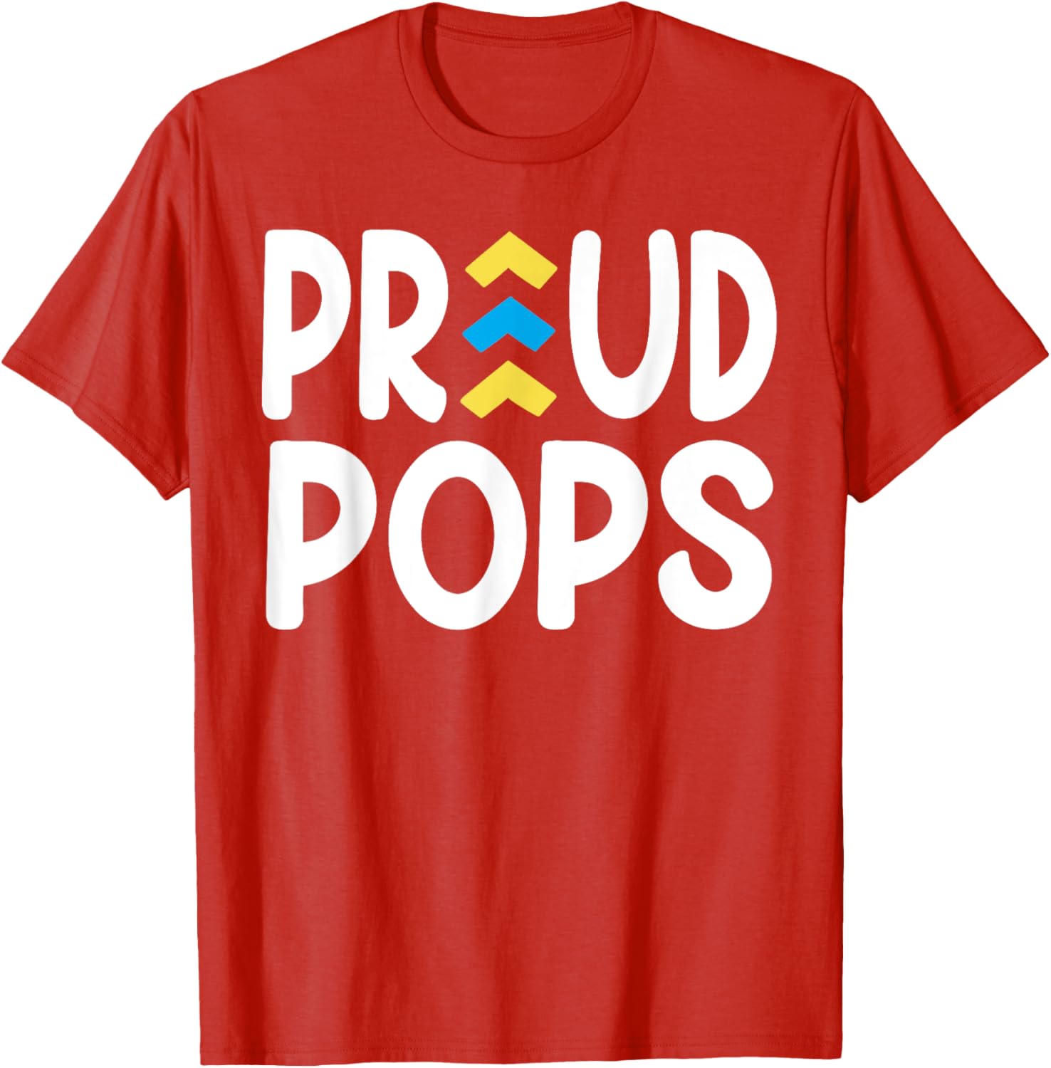 Proud Pops World Down Syndrome Day Awareness Socks and Dad T-Shirt - 12