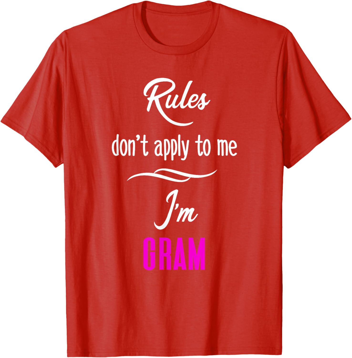 Gram Fun Grandmother T-Shirt Perfect Gift for Mom and Grandma - 4