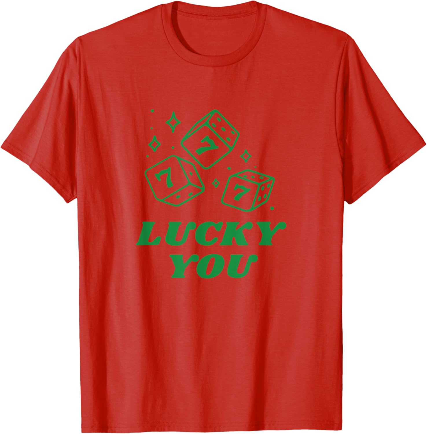 Trendy Y2K Lucky Dice T-Shirt - Funny 90s Style Apparel for Everyone - 2