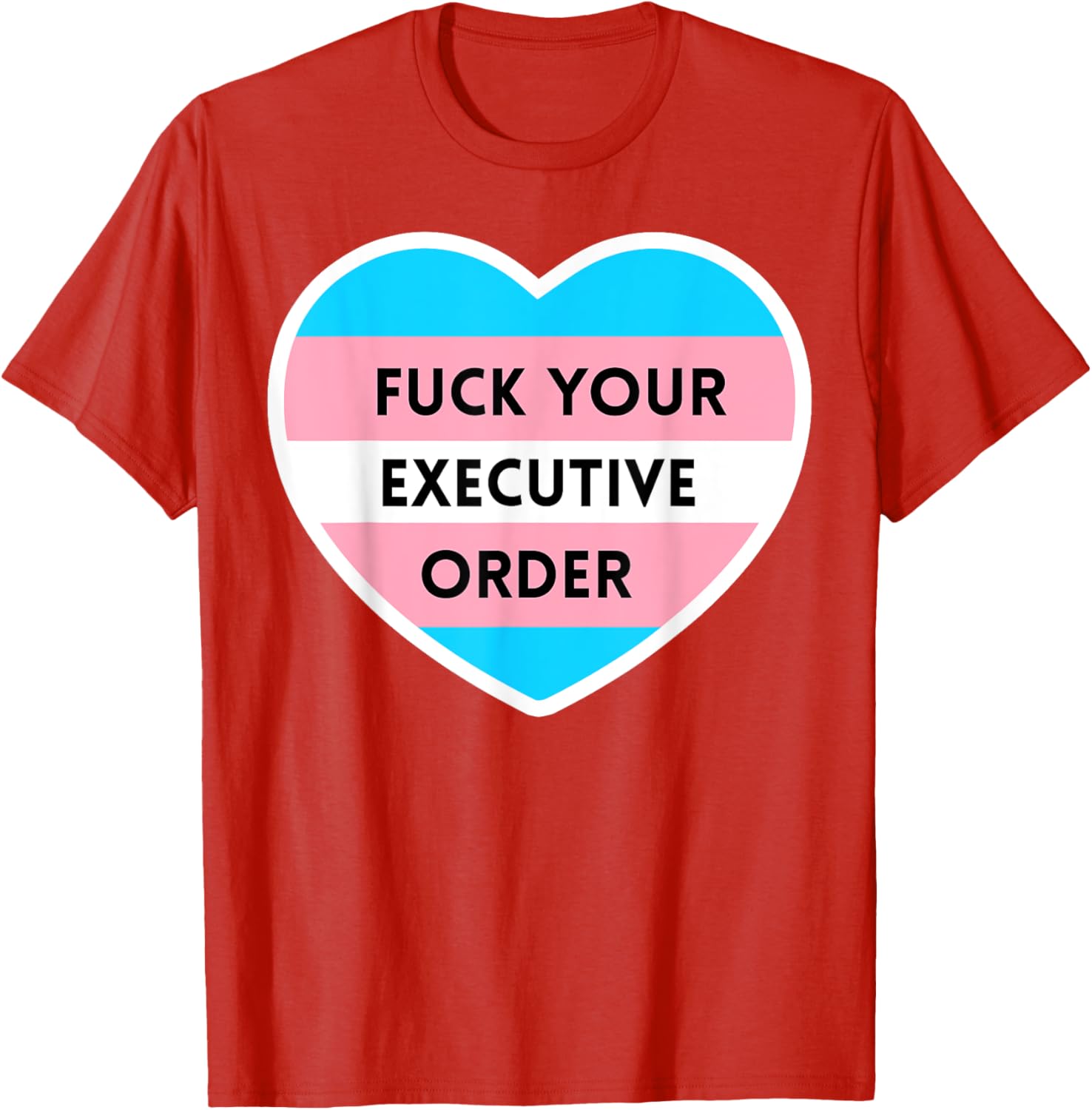 Funny Transgender Heart T-Shirt - Express Yourself with Humor and Pride - 25