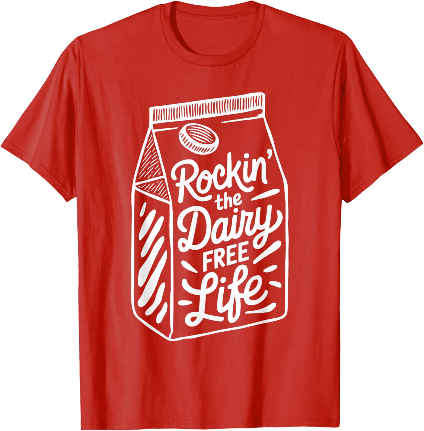 Lactose Intolerance T-Shirt for Dairy Allergy Awareness and Comfort Wear - 8