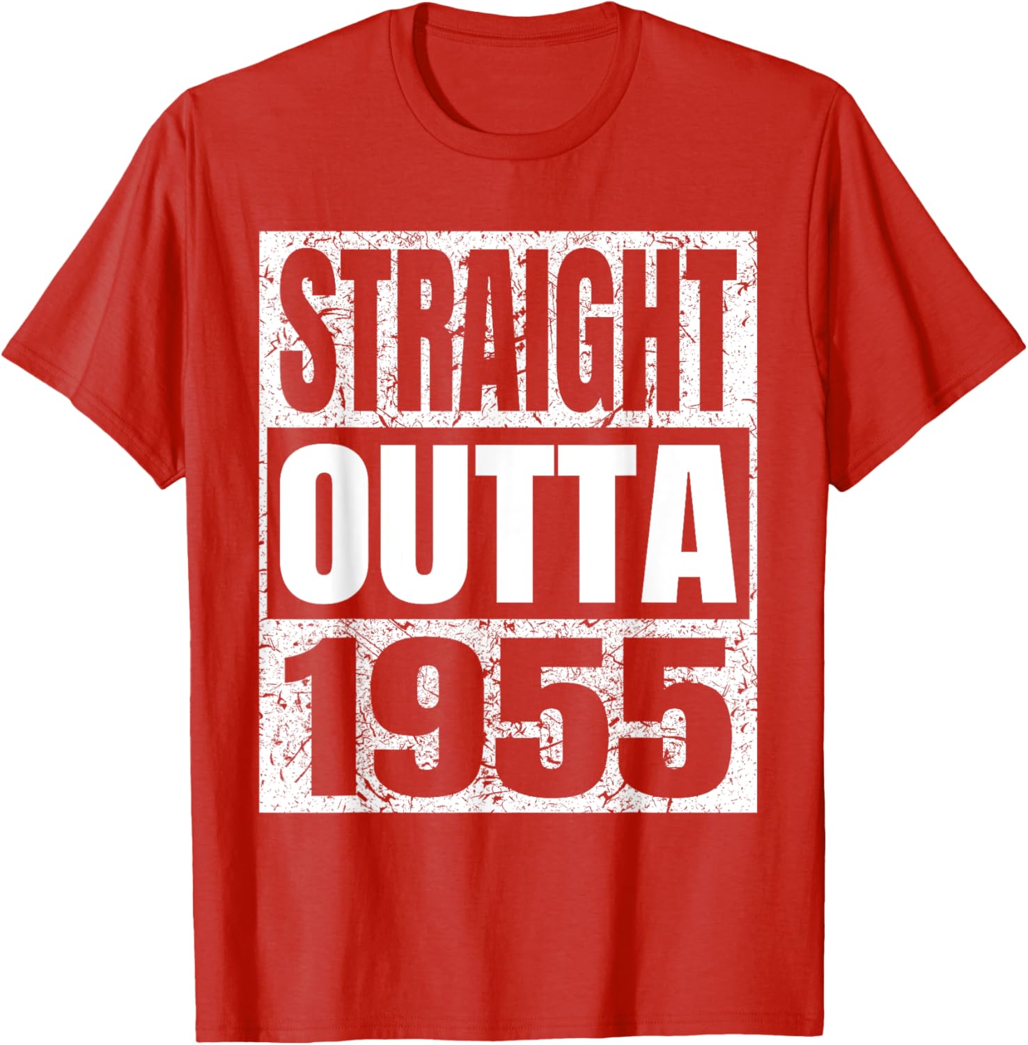 Vintage 1955 Birthday T-Shirt Straight Outta 1955 Classic Retro Style - 19