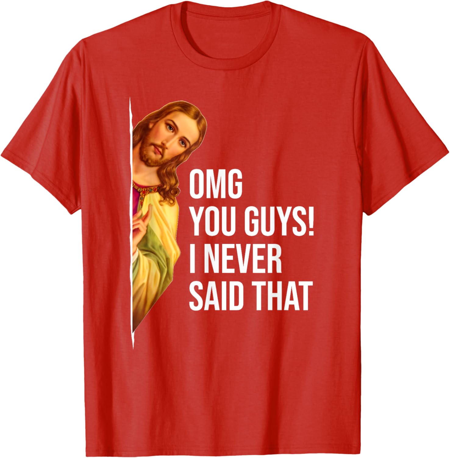Funny Easter T-Shirt Jesus Sarcasm OMG You Guys Cool Graphic Tee - 16