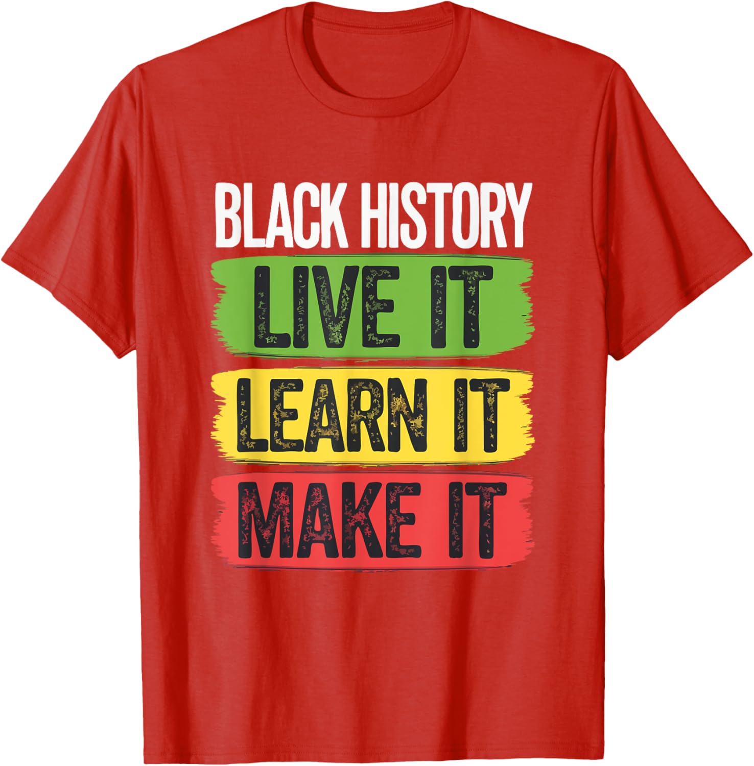 Celebrate Black History with Afro Motivation T-Shirt for All Day Comfort - 5