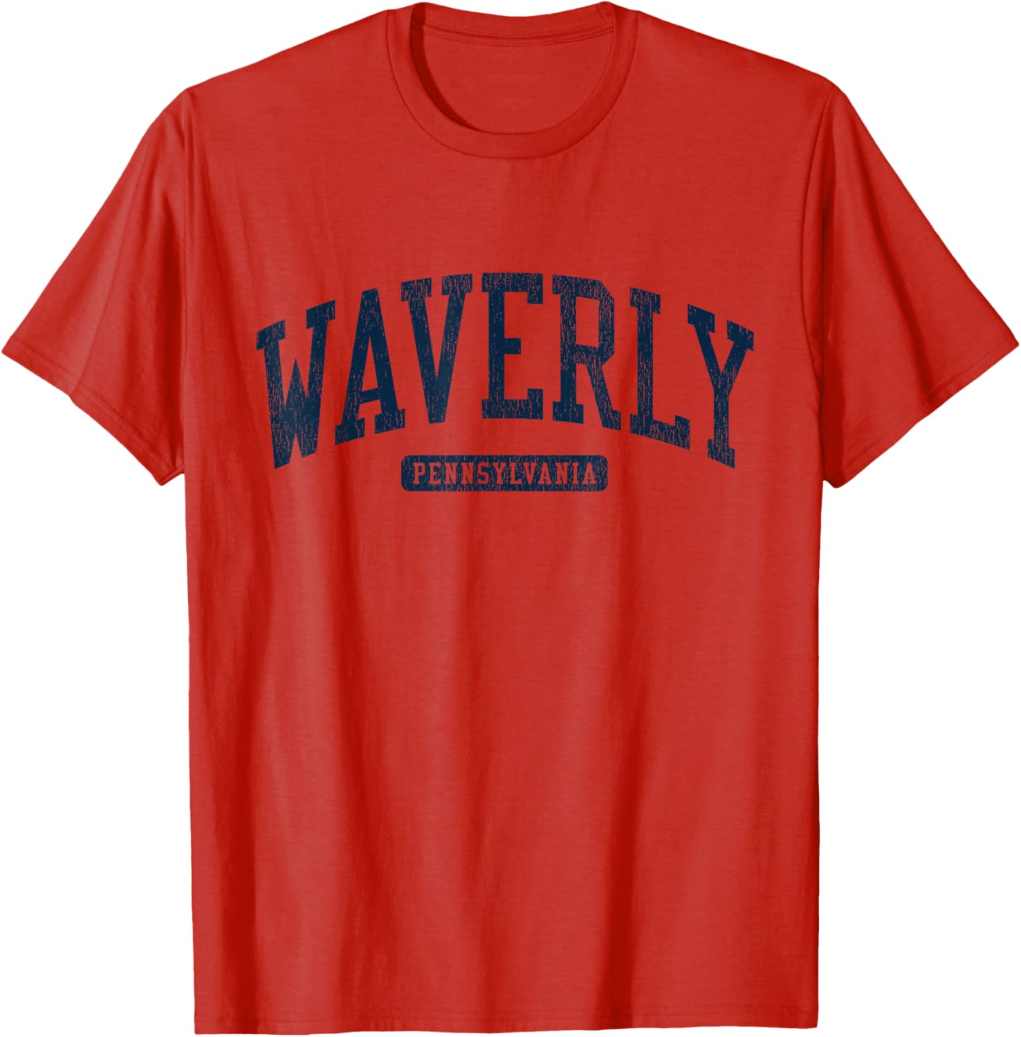 Waverly PA College University Blue T-Shirt Stylish Apparel for Everyone - 3