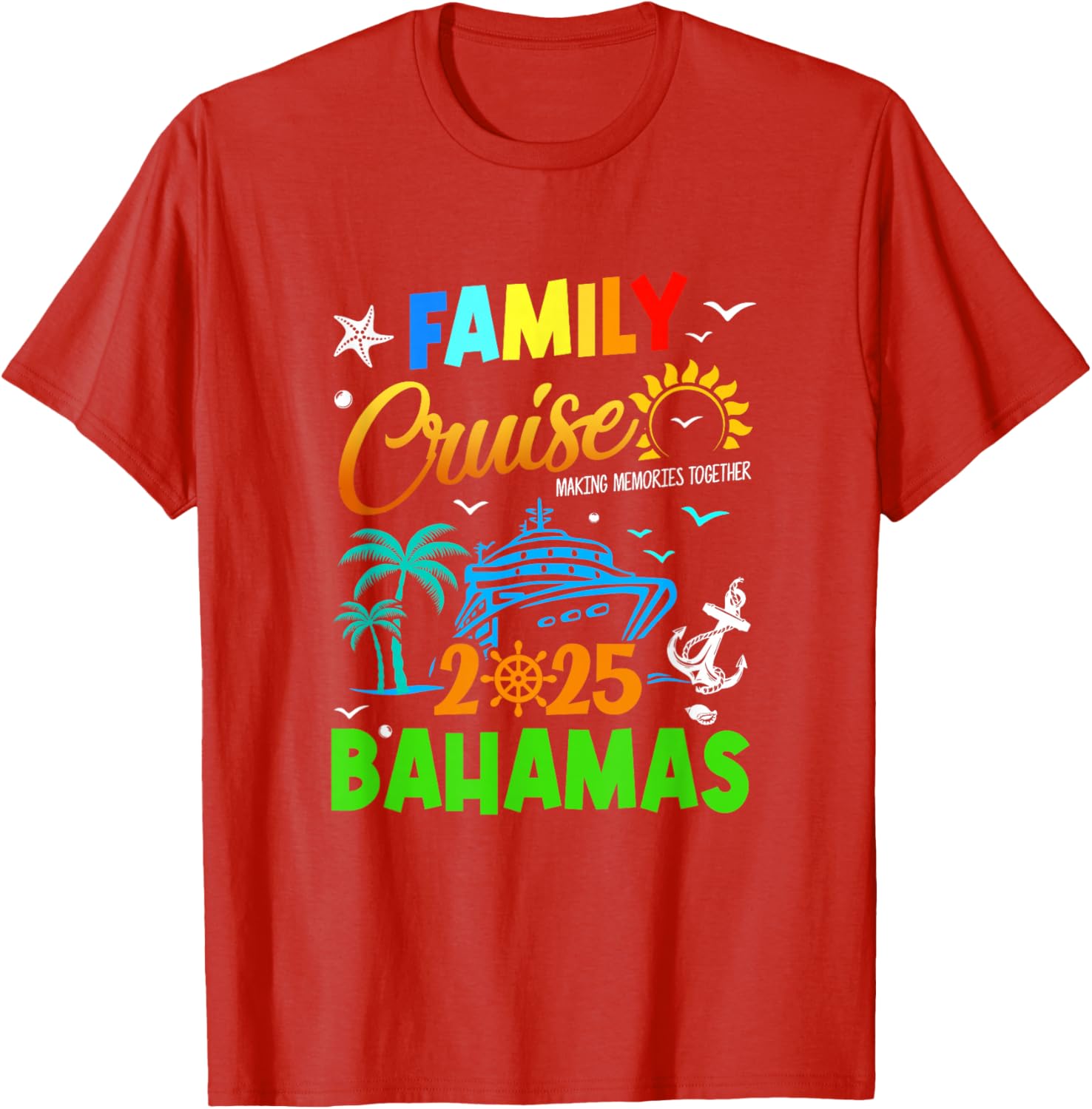 Matching Family Cruise T-Shirts for Bahamas 2025 Adventure Squad - 12