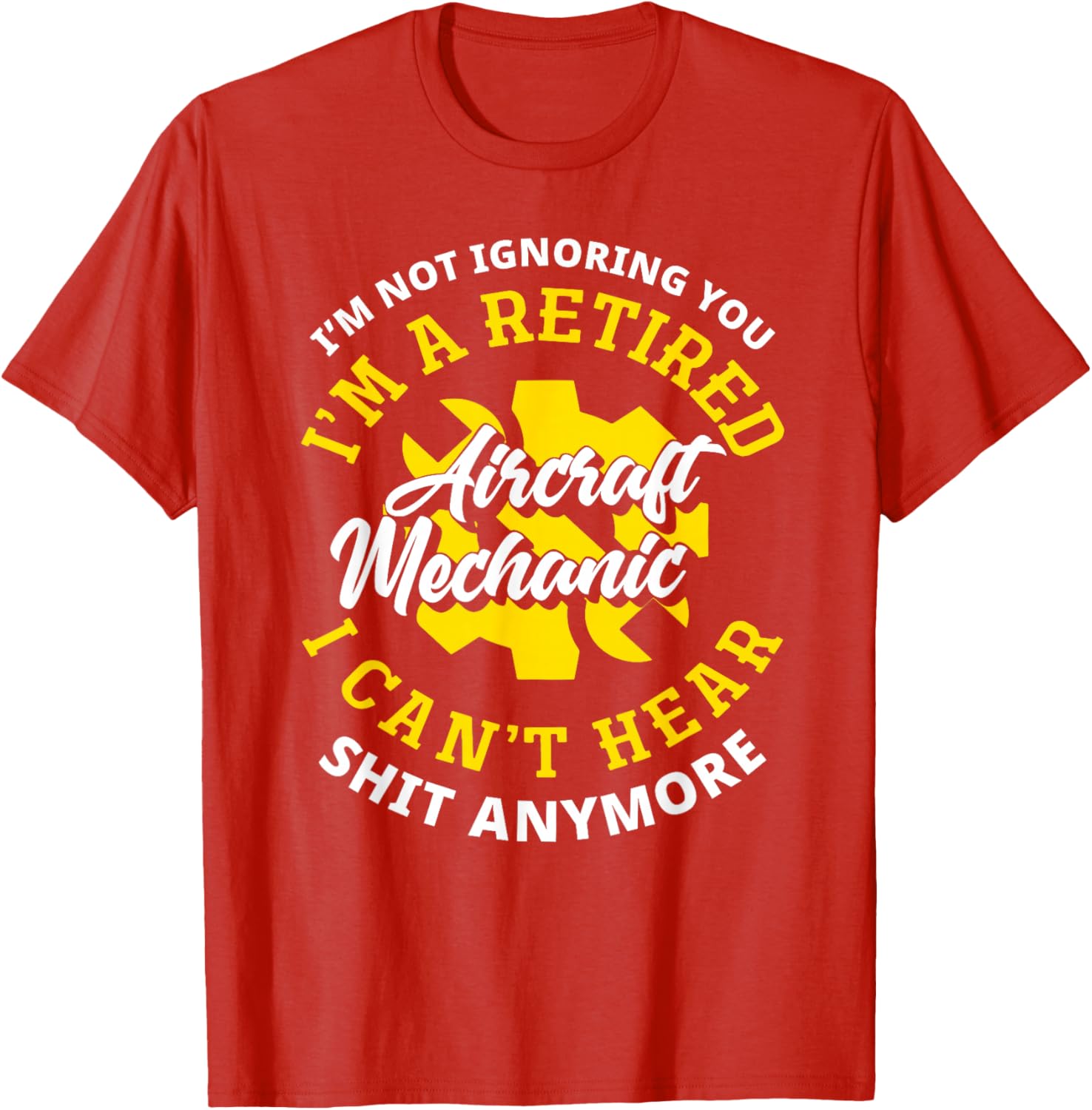 Retired Aircraft Mechanic T-Shirt – Funny Gift for Plane Lovers - 6