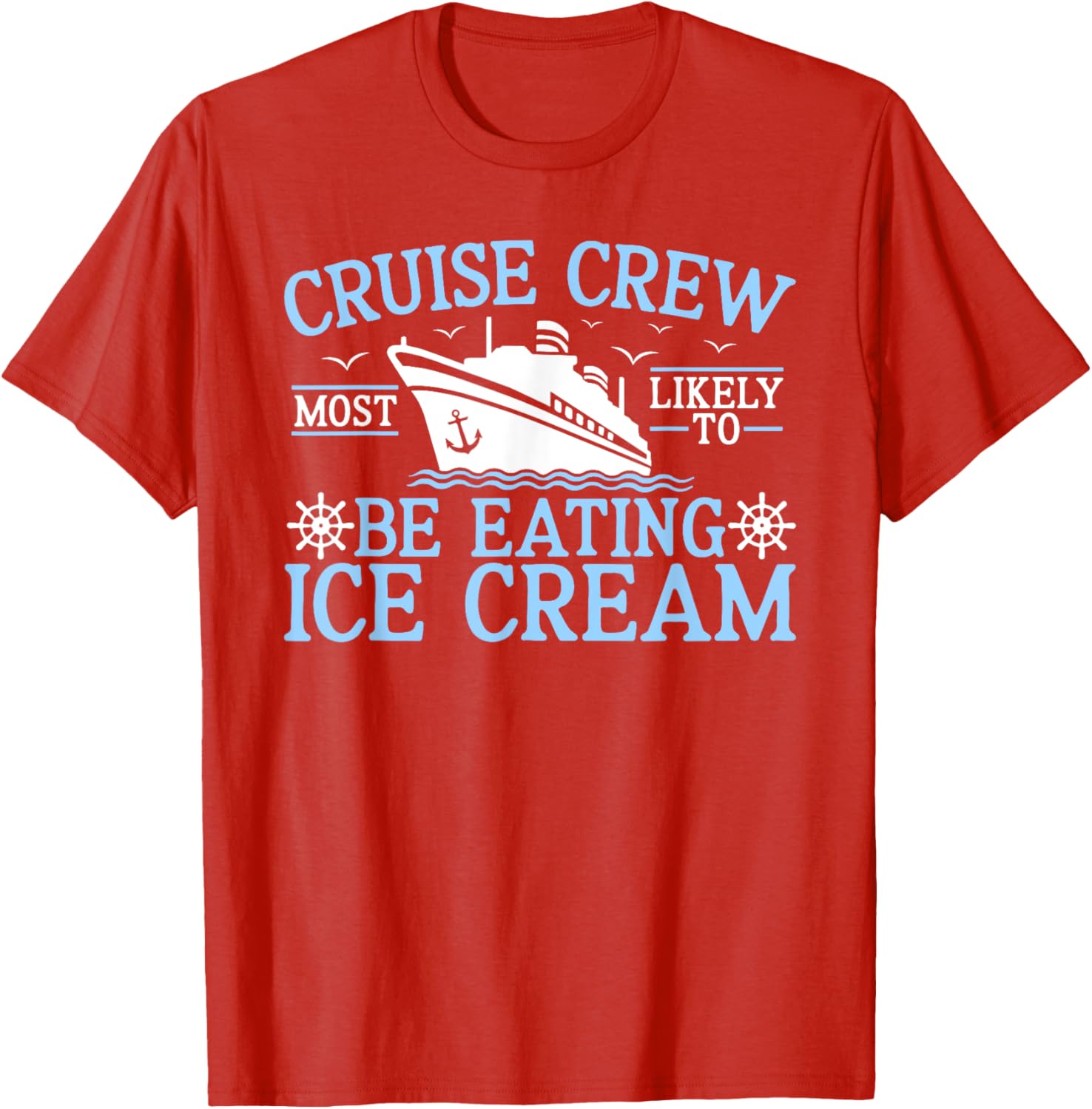 Cruise Crew 2025 Ice Cream Lover T-Shirt for Fun Travel Adventures - 2
