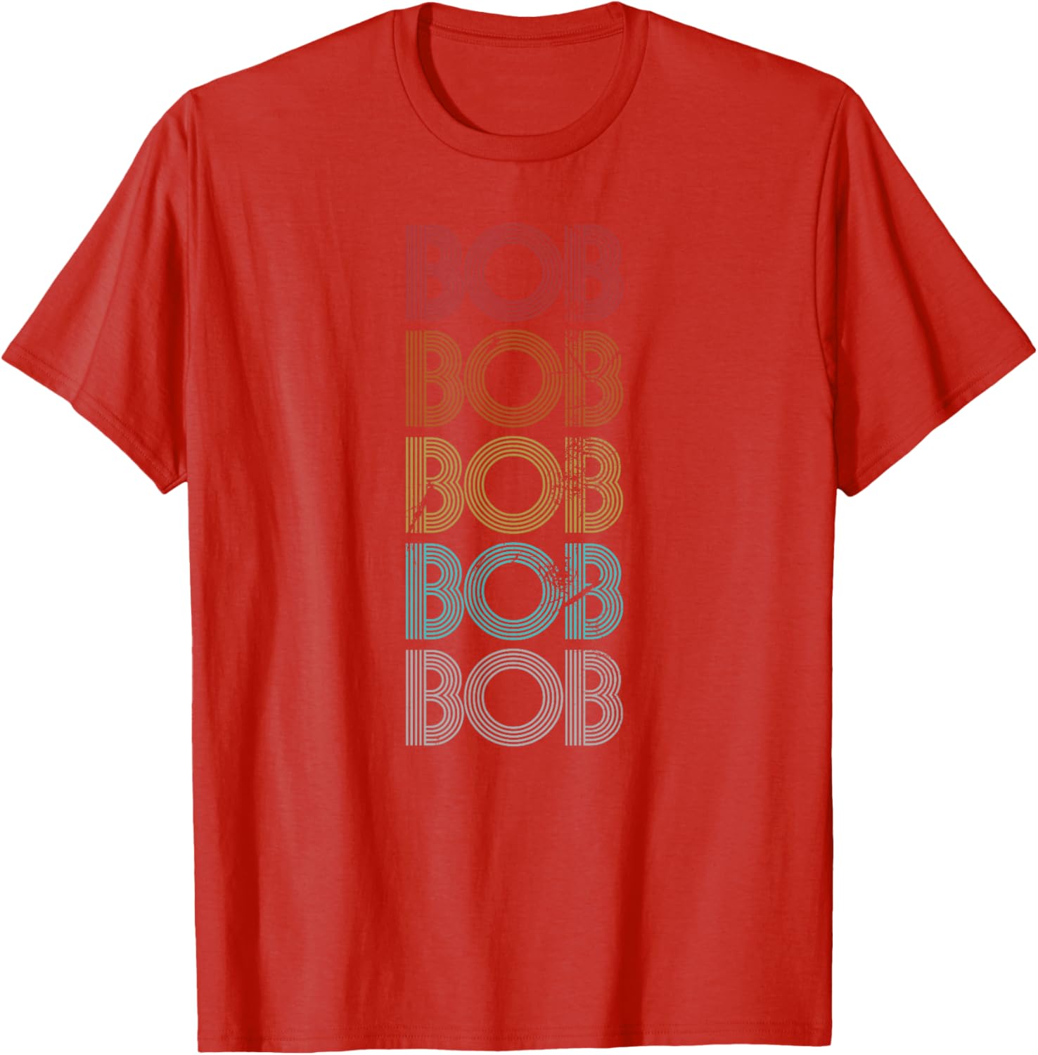 Retro Vintage BOB T-Shirt for Stylish Casual Wear and Everyday Comfort - 14