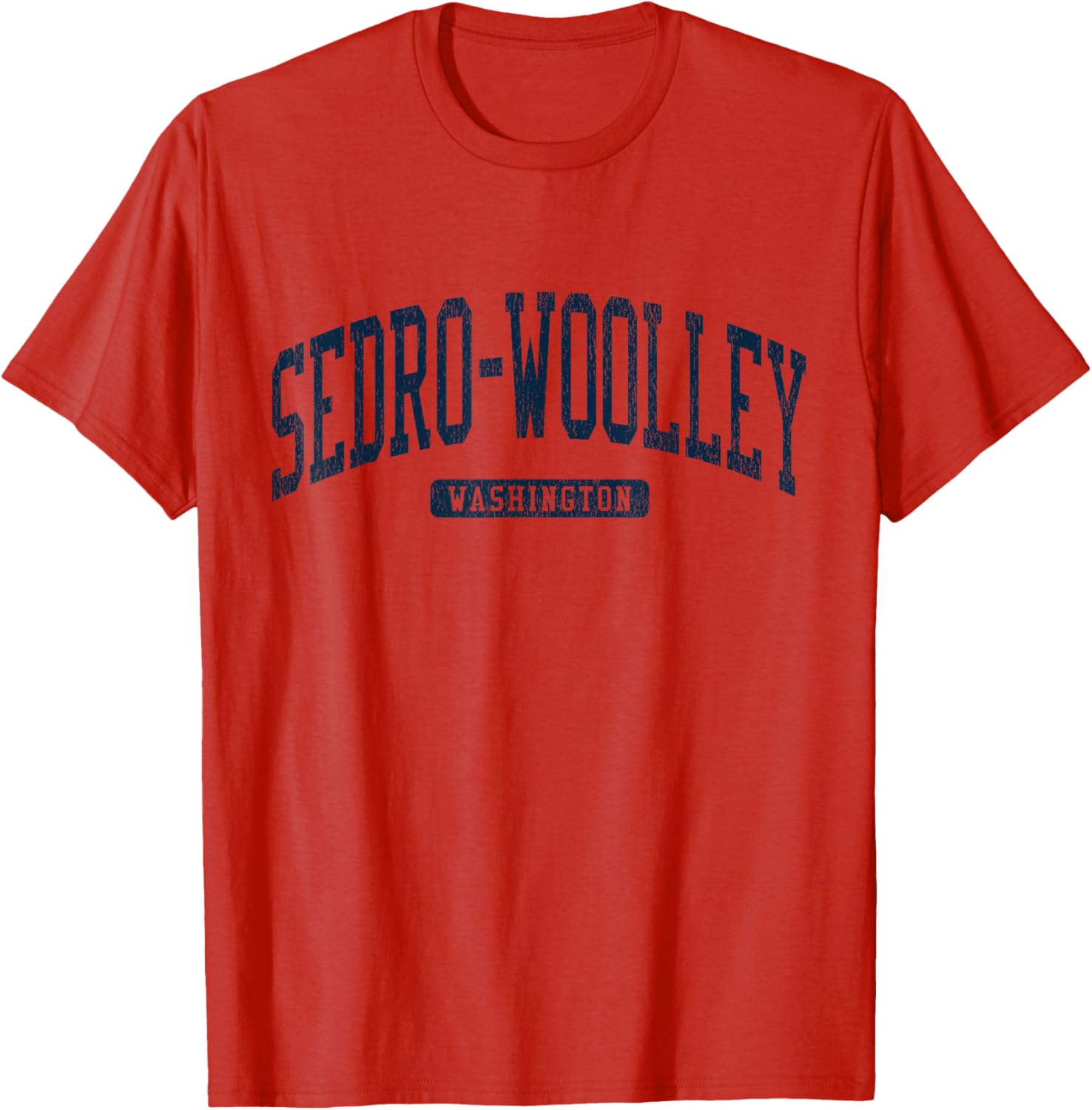 Sedro-Woolley WA College University Blue T-Shirt for Stylish Comfort - 7