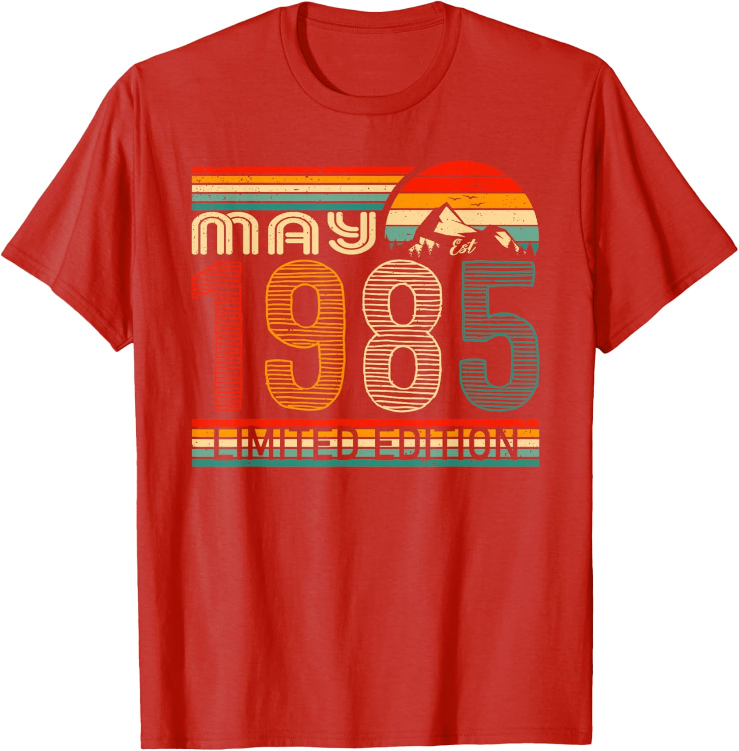 Classic 1985 Vintage Birthday T-Shirt May 1985 Limited Edition Gift - 12