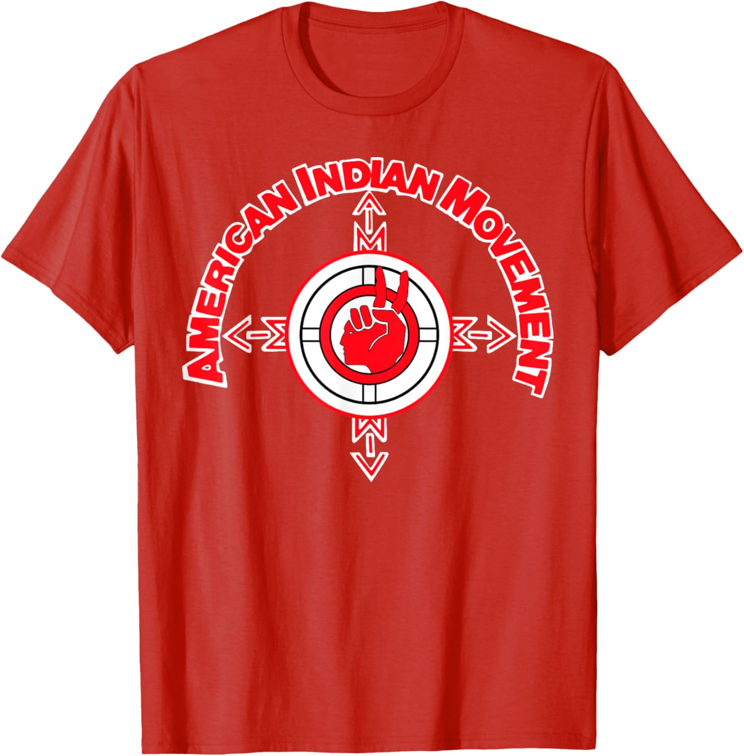 American Indian Movement T-Shirt Stylish Graphic Tee for Supporters - 8