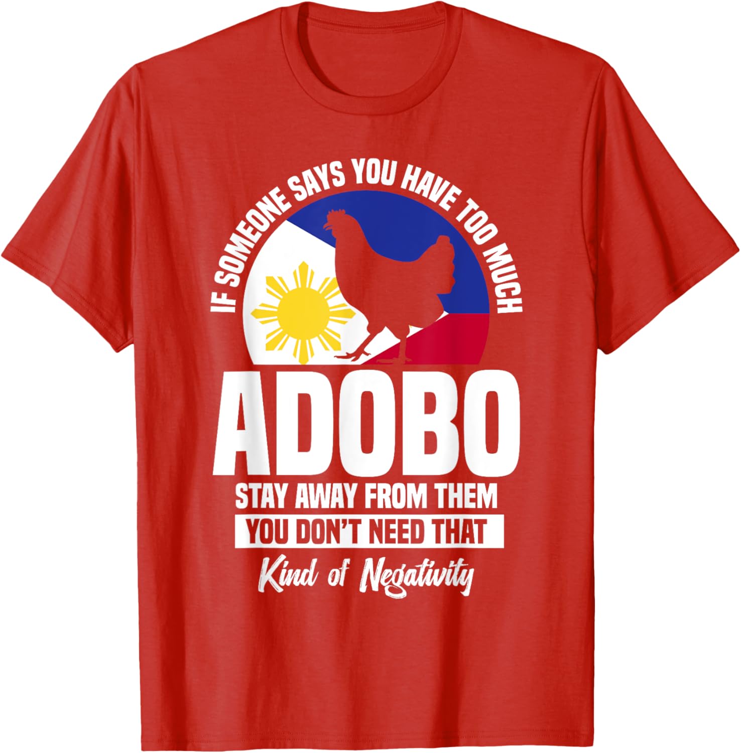 Chicken Adobo Lover T-Shirt for Filipino Food Fans and Snack Lovers - 2