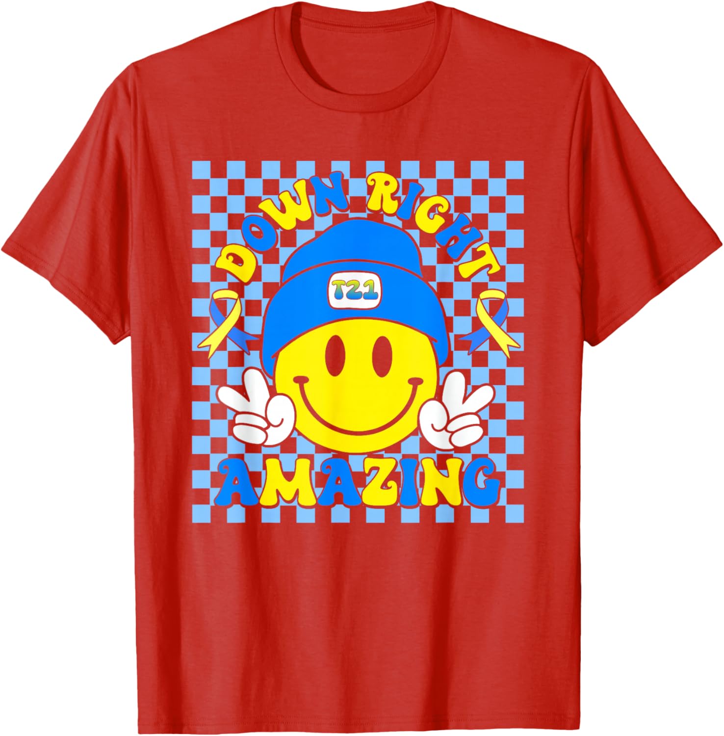 Down Right Amazing Smile Kids T-Shirt for Down Syndrome Awareness - 21