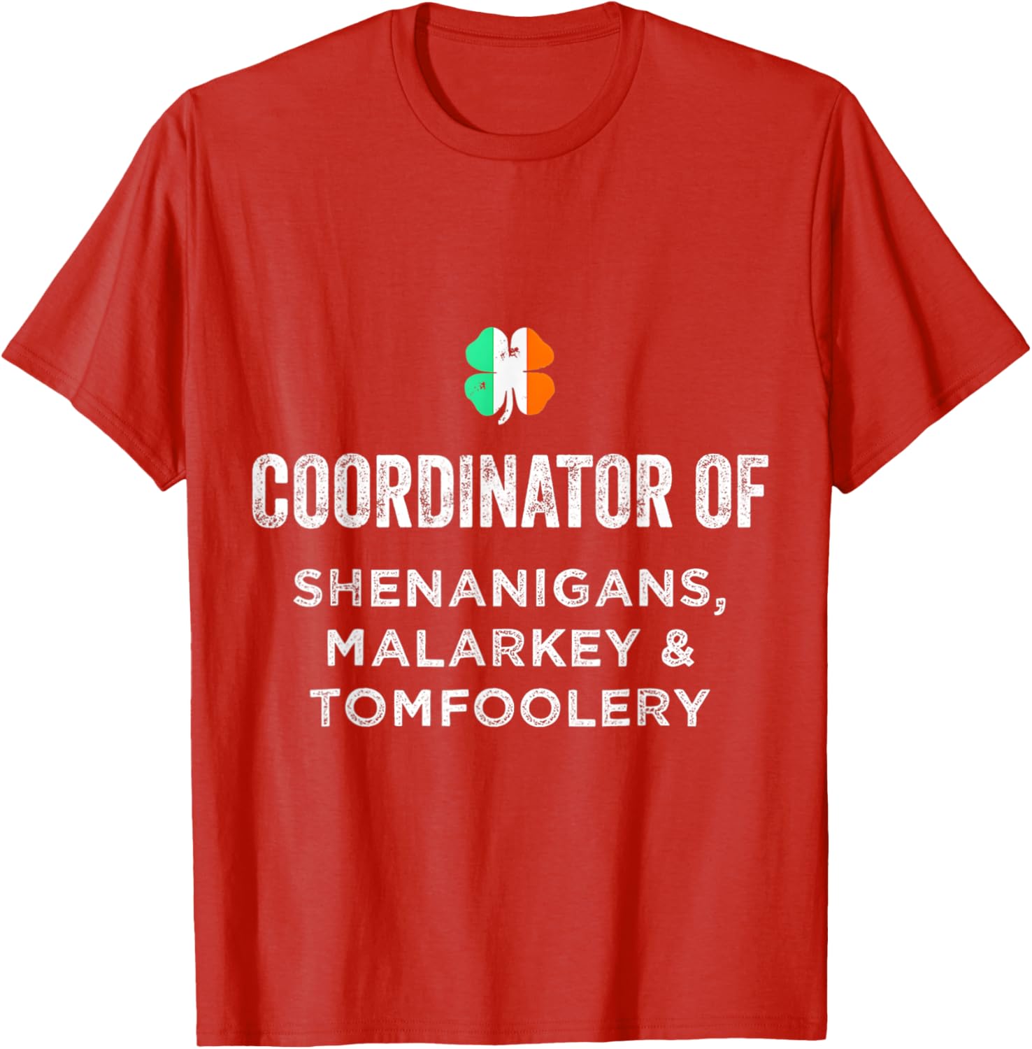 Shenanigans Coordinator St Patrick's Day Teacher T-Shirt for Fun Celebrations - 17