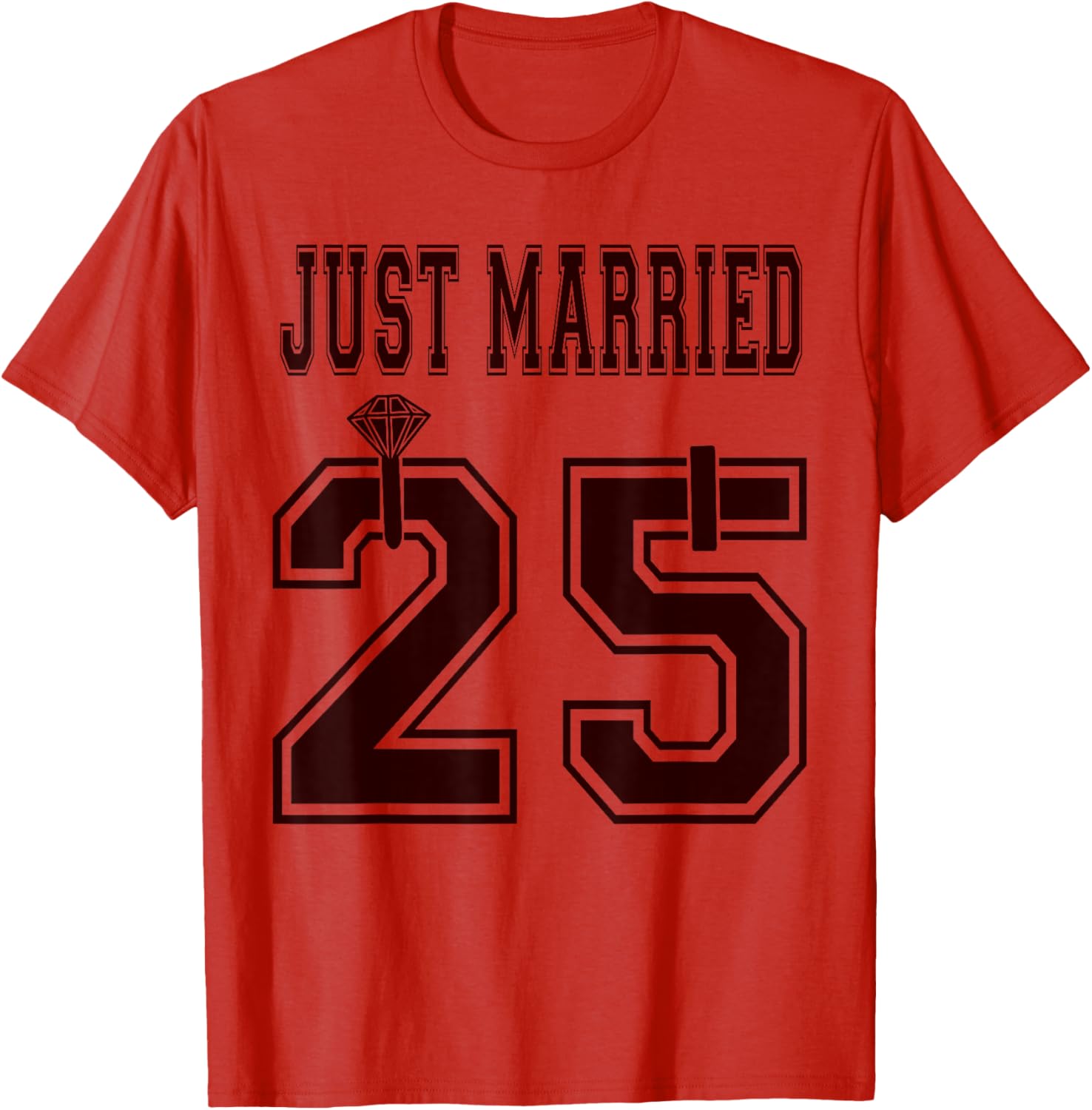 Just Married 2025 Matching Honeymoon T-Shirts for Wife and Husband - 13