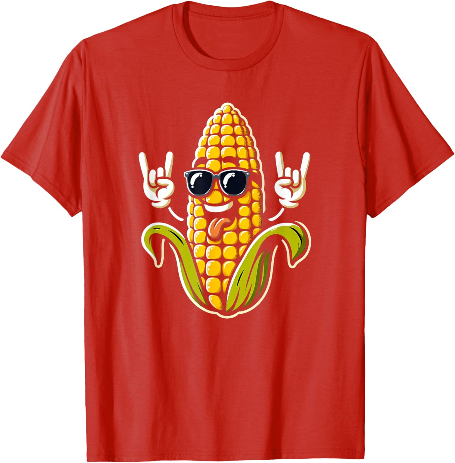 Rock On Corn Sweet Corn Lover T-Shirt for Fun Summer Style - 16