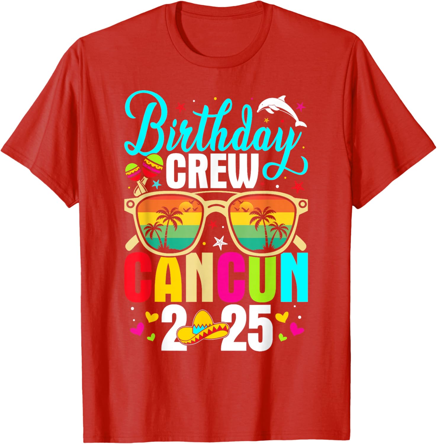 Fun Matching Cancun Birthday Boy Trip T-Shirt for 2025 Celebration - 15
