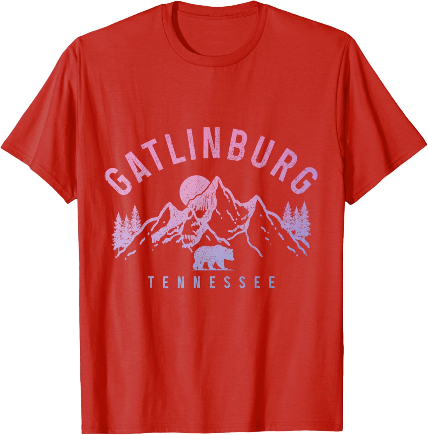 Gatlinburg Mountains Bear Vintage T-Shirt for Nature Lovers and Adventurers - 8