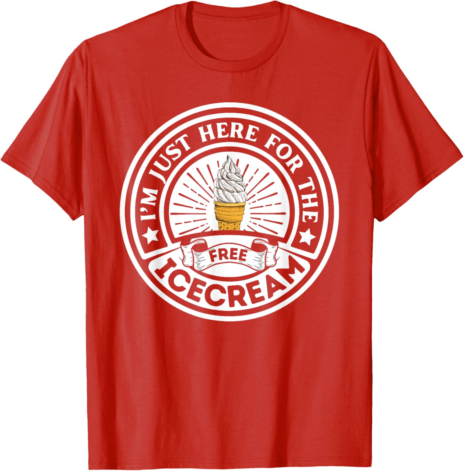 Funny Ice Cream Lover T-Shirt for Cruise 2025 Adventure & Fun - 5