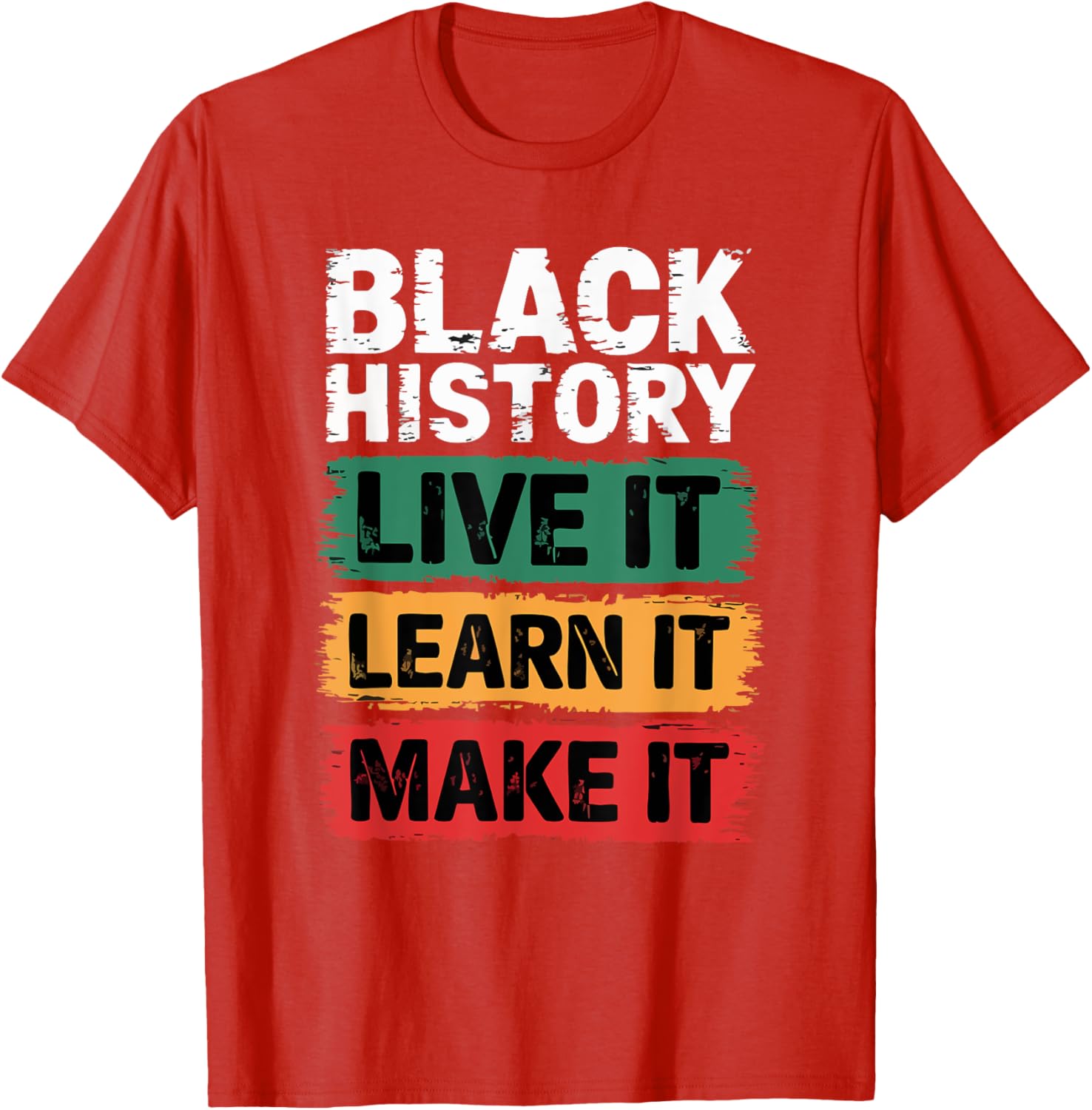 Afro Motivation Black History T-Shirt for Empowering Style and Spirit - 20