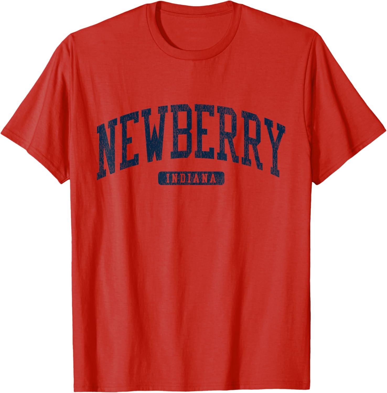 Newberry Indiana College University Blue T-Shirt for Stylish Students - 1
