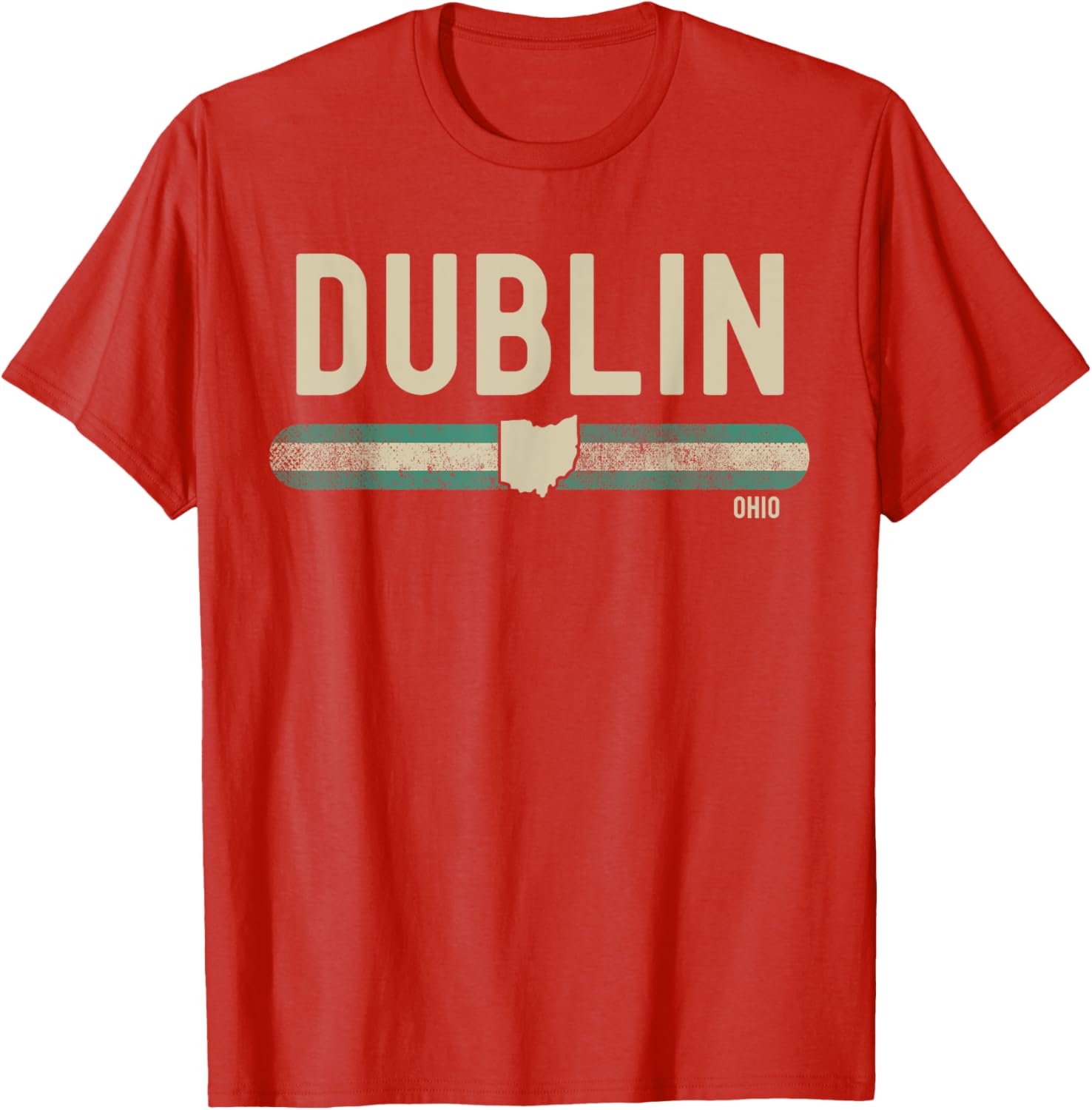 Dublin Ohio 80s Style T-Shirt for Retro Travel Lovers - 14