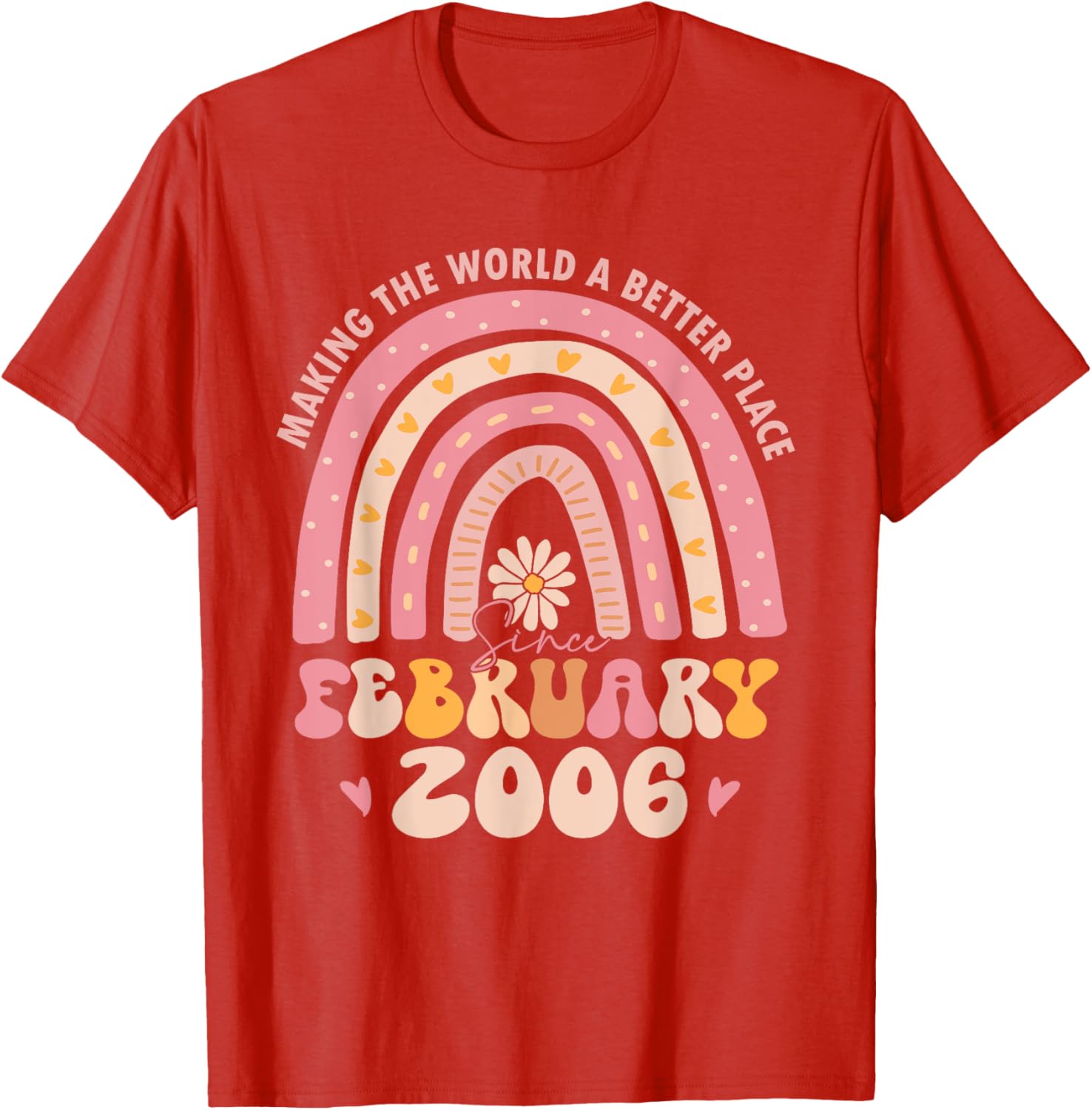 Retro February 2006 Ladies 19th Birthday T-Shirt for Women - 16