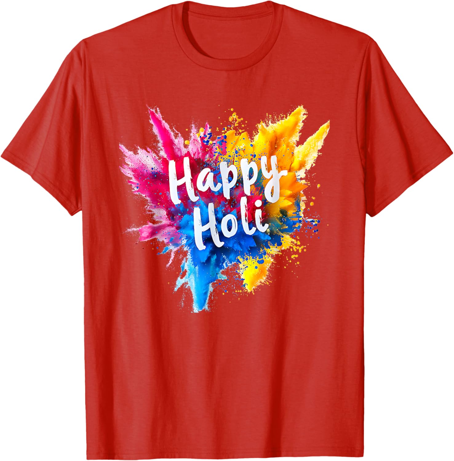 Happy Holi T-Shirt for Men, Women, and Kids - Colorful Hindu Gift - 1