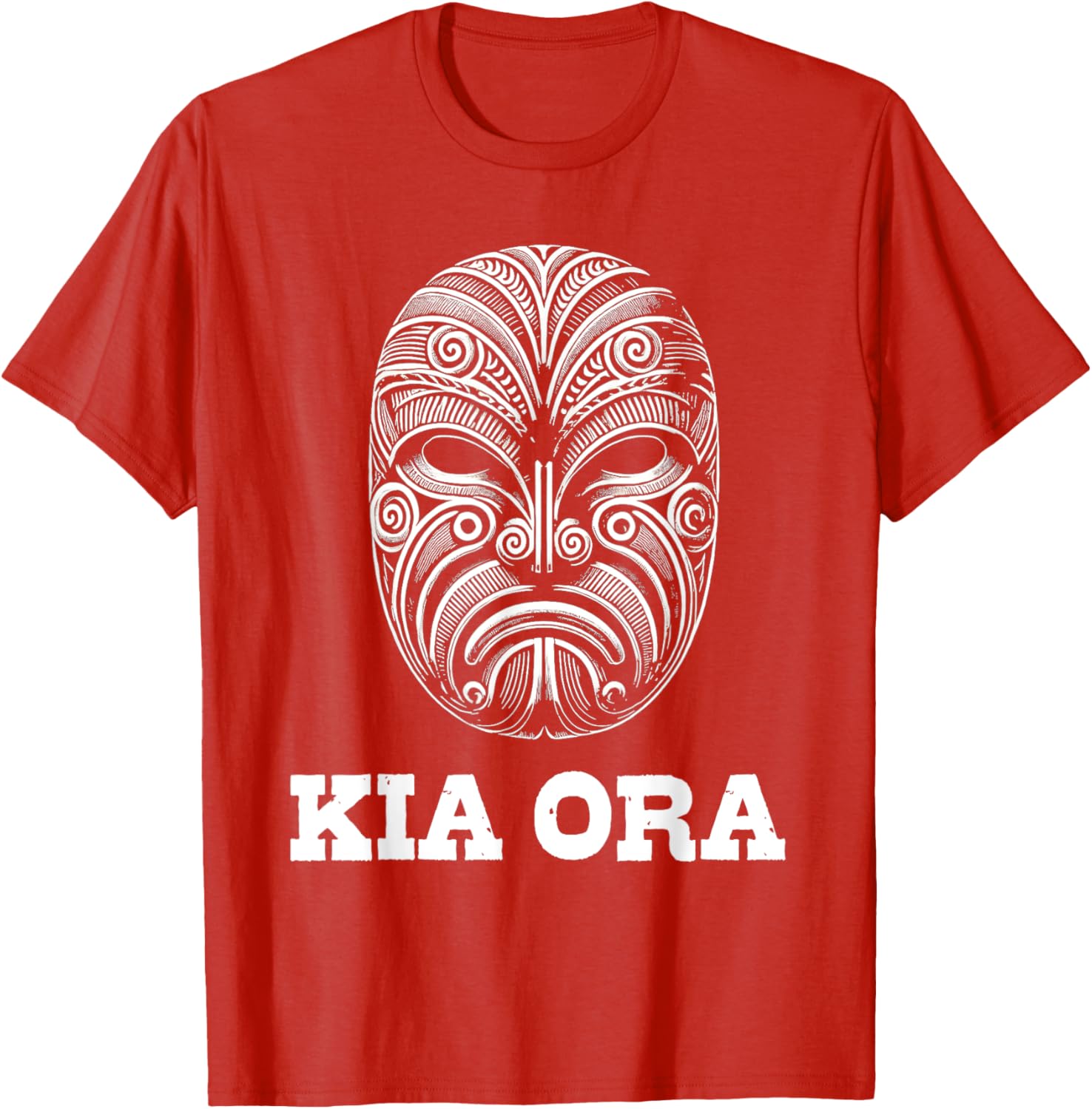 Kia Ora Maori Mask Kiwi Land Aotearoa NZ T-Shirt for Proud Kiwis - 27