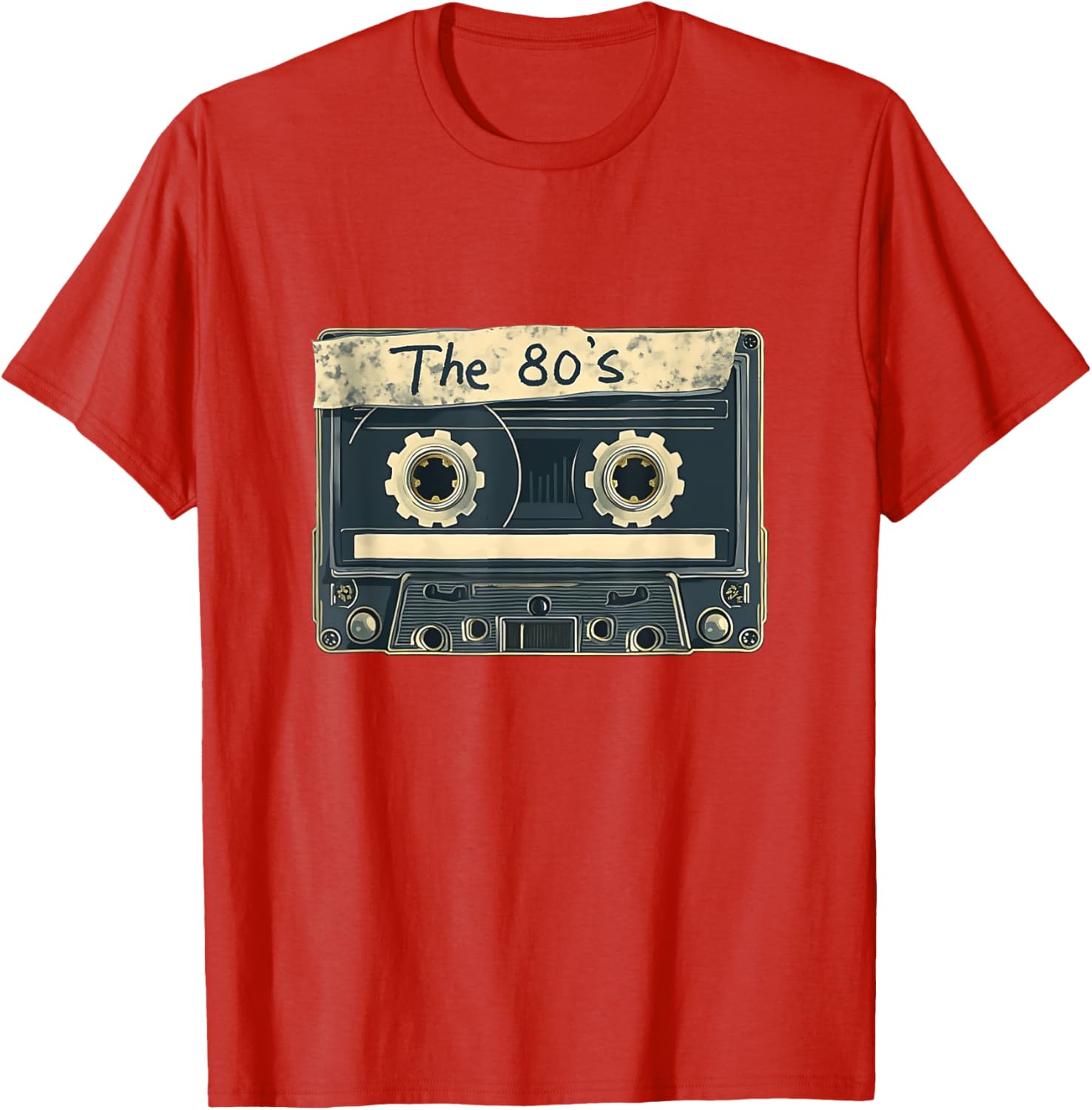 Classic Vintage Cassette Tape T-Shirt for 80s 90s Nostalgia Lovers - 1