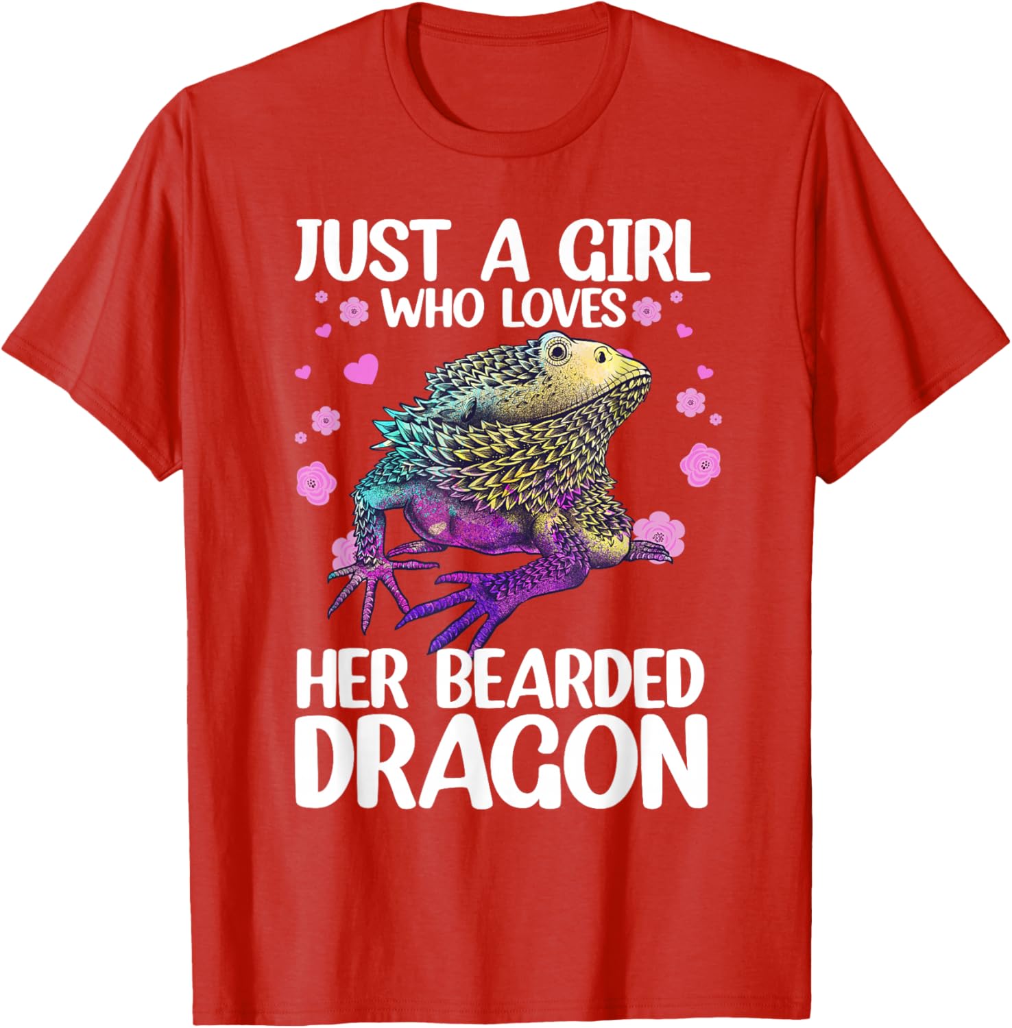 Cool Bearded Dragon T-Shirt for Women Perfect Gift for Reptile Lovers - 25