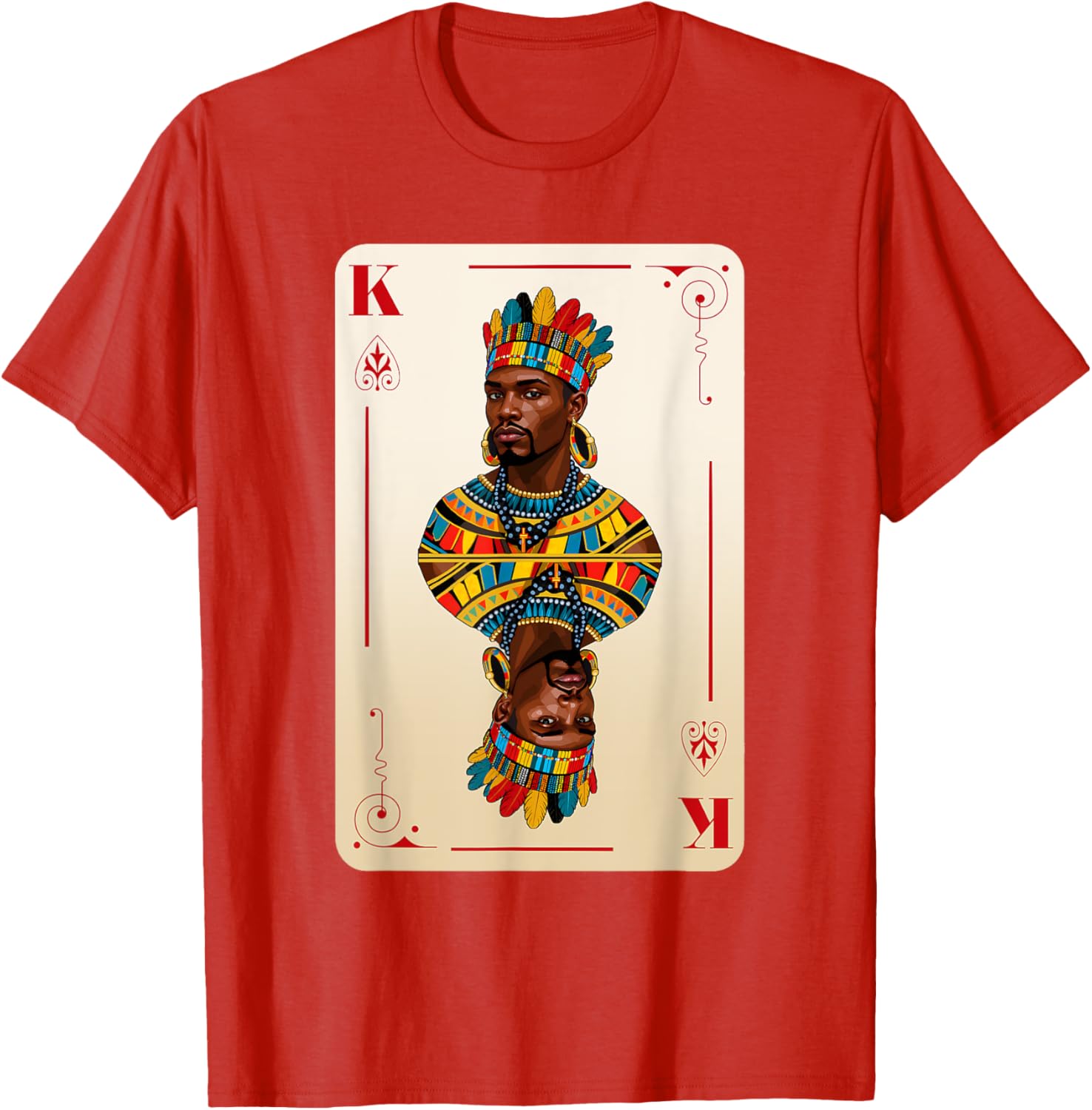 African King Black Pride BHM Couples T-Shirt for Men - Matching Style - 11