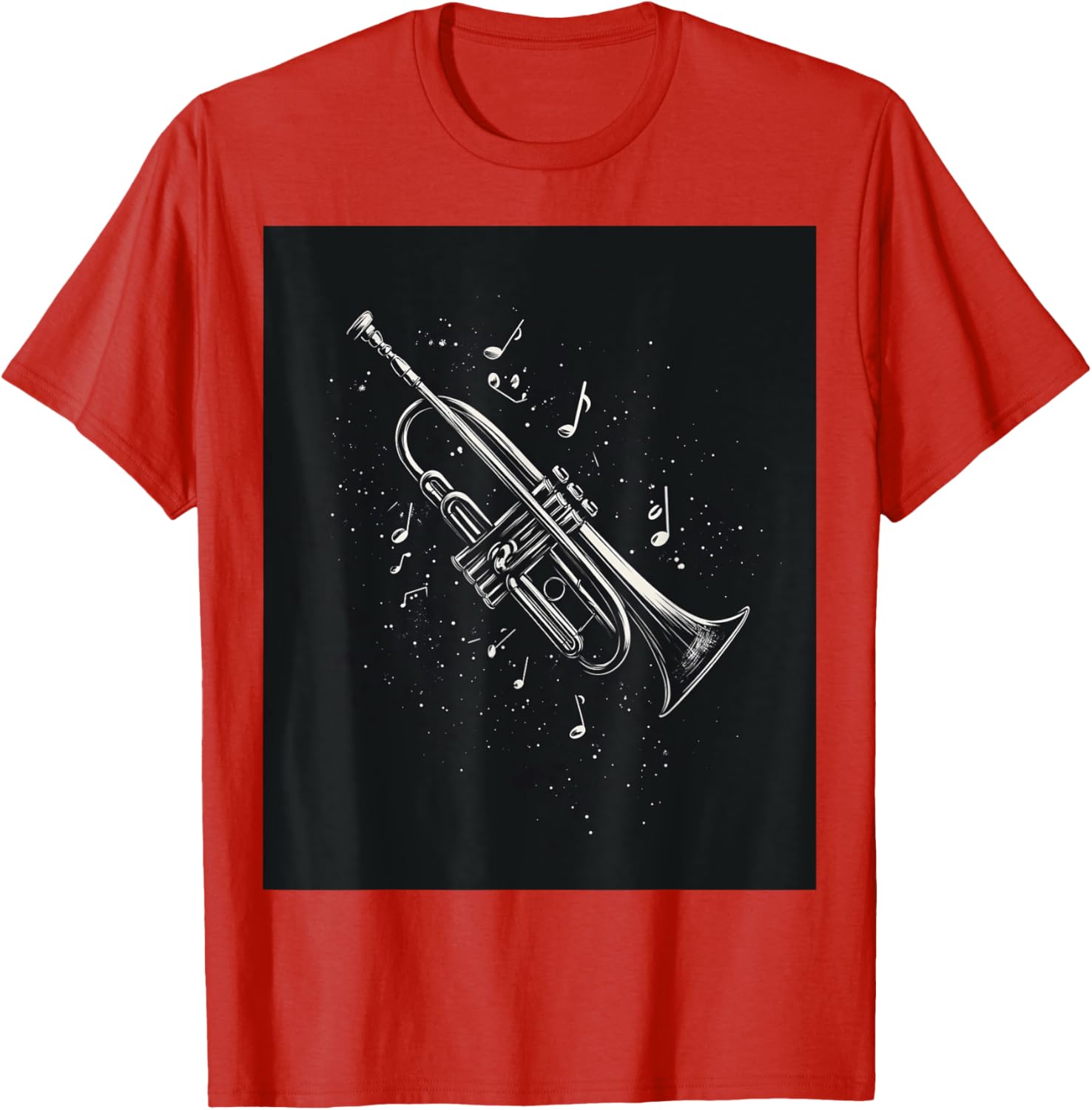 Jazz Enthusiast Trumpet Notes T-Shirt for Music Lovers and Musicians - 21