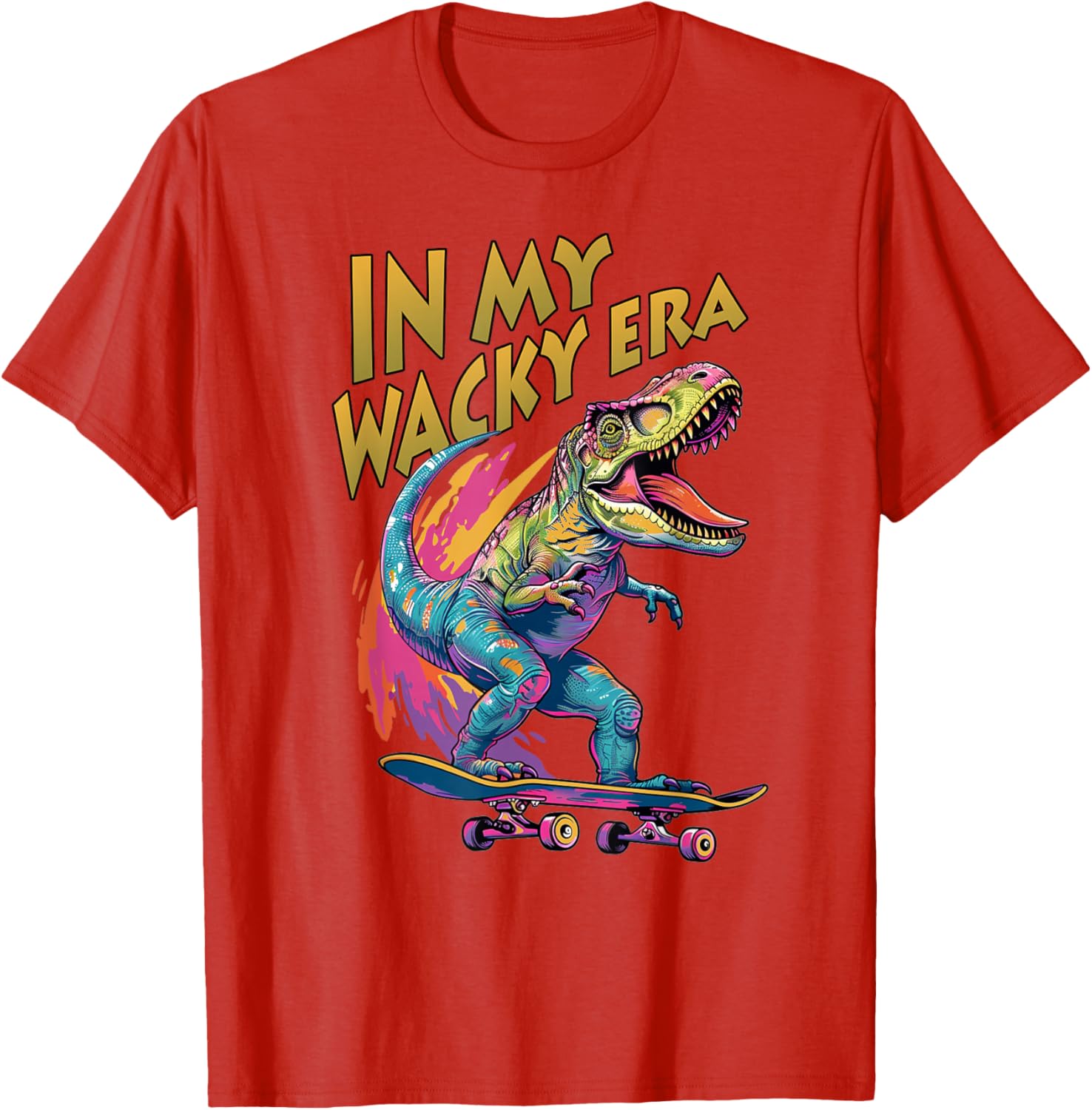 Wacky Era T-Shirt for Fun Loving Men, Women, and Kids - Stylishly Unique - 25