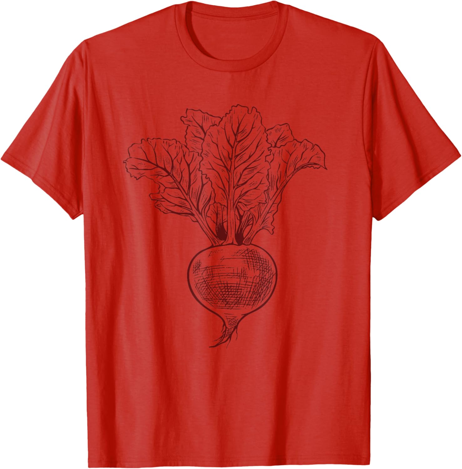 Vintage Beetroot Vegan T-Shirt for Vegetable Lovers and Retro Style Fans - 28