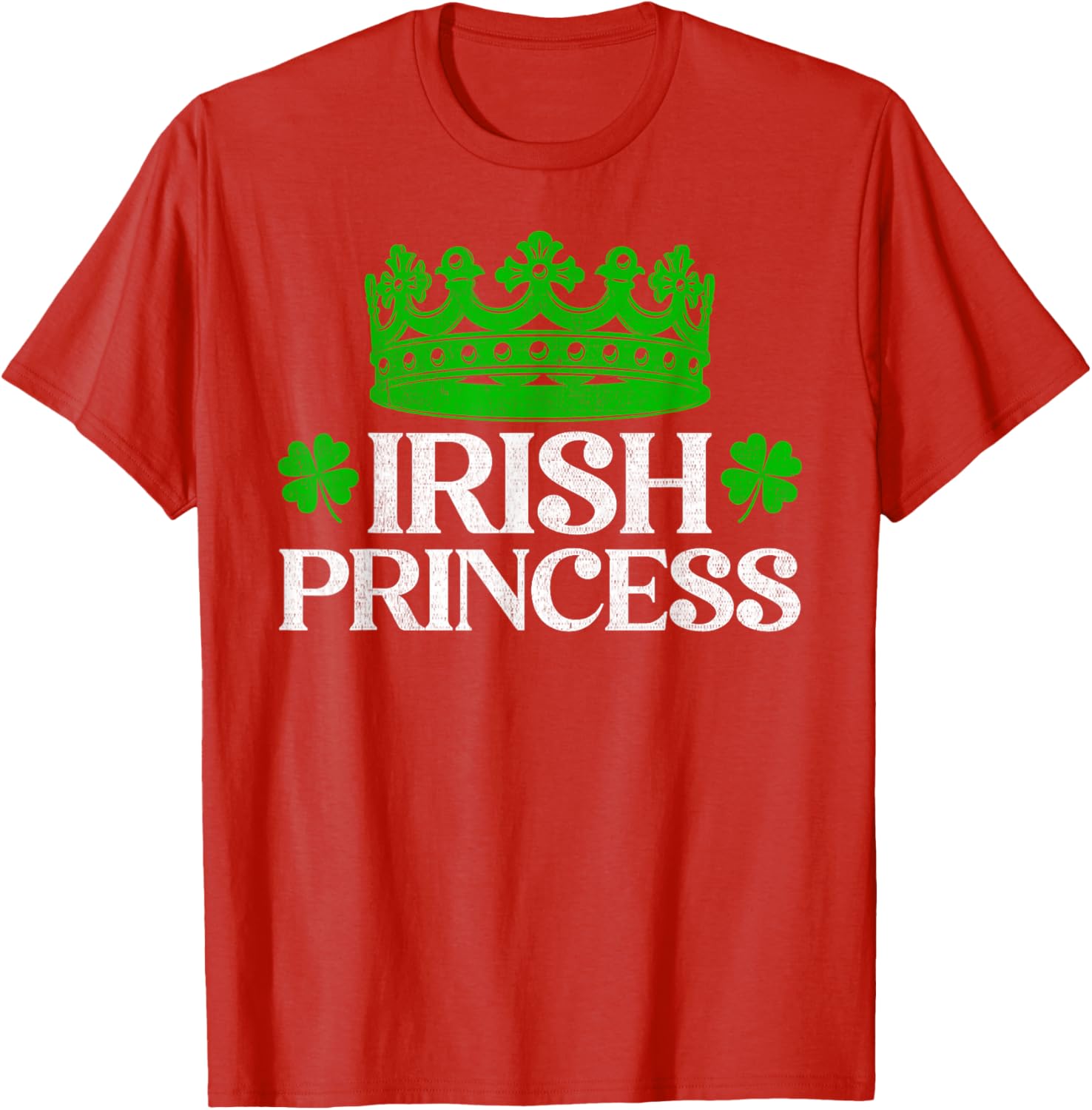 Irish Princess St Patrick's Day T-Shirt for Women and Girls - 9